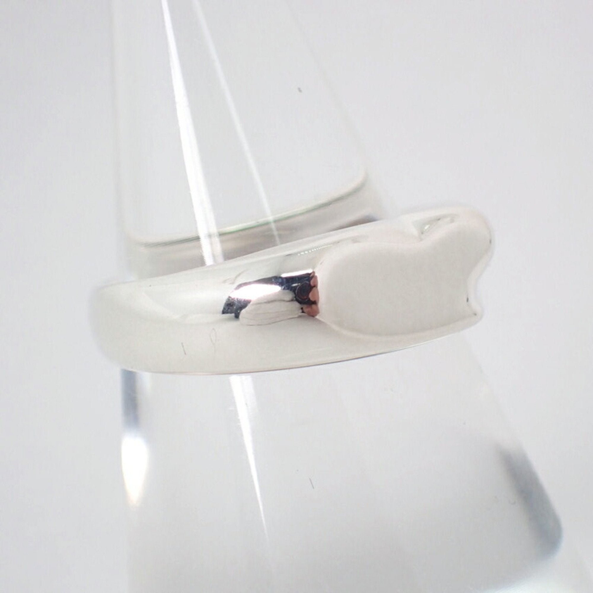 Signet Heart Ring Sterling Silver
