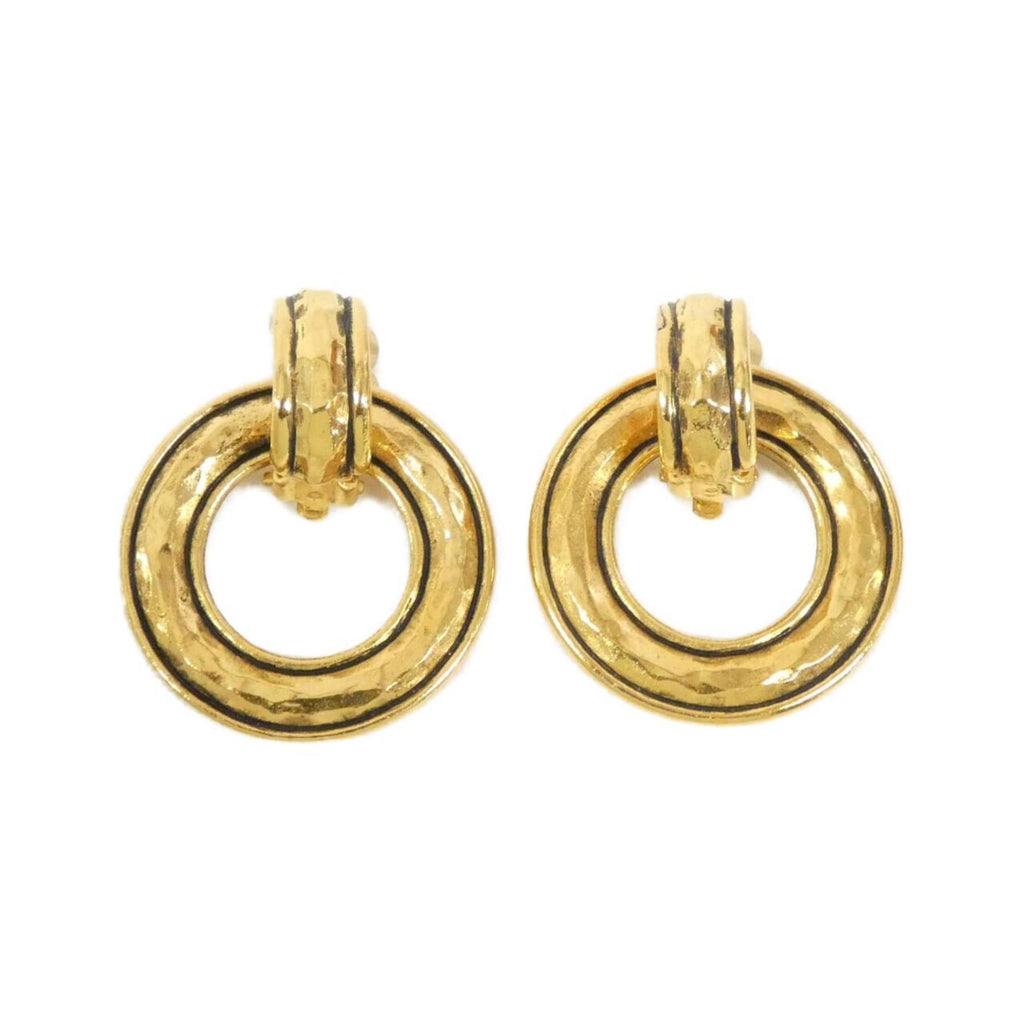 Clip-On Earrings Clip-On Gold-Tone Metal
