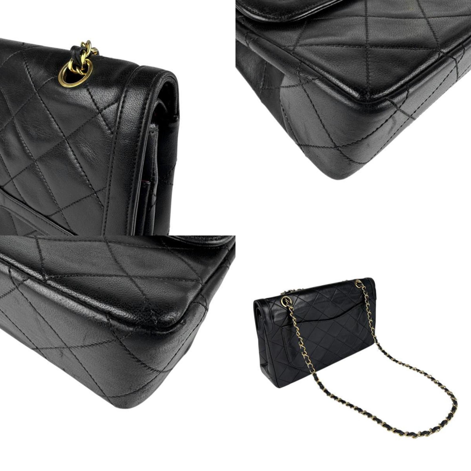 Vintage Two Tone CC Flap Bag Quilted Lambskin Medium
