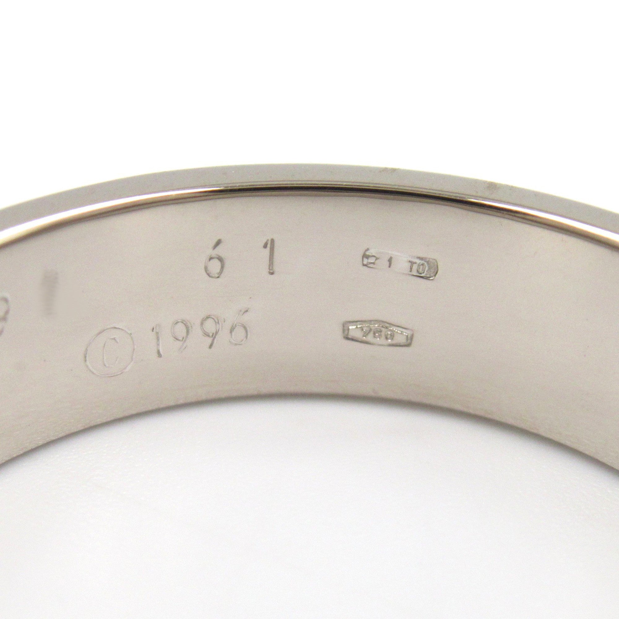 Band Ring 18K White Gold