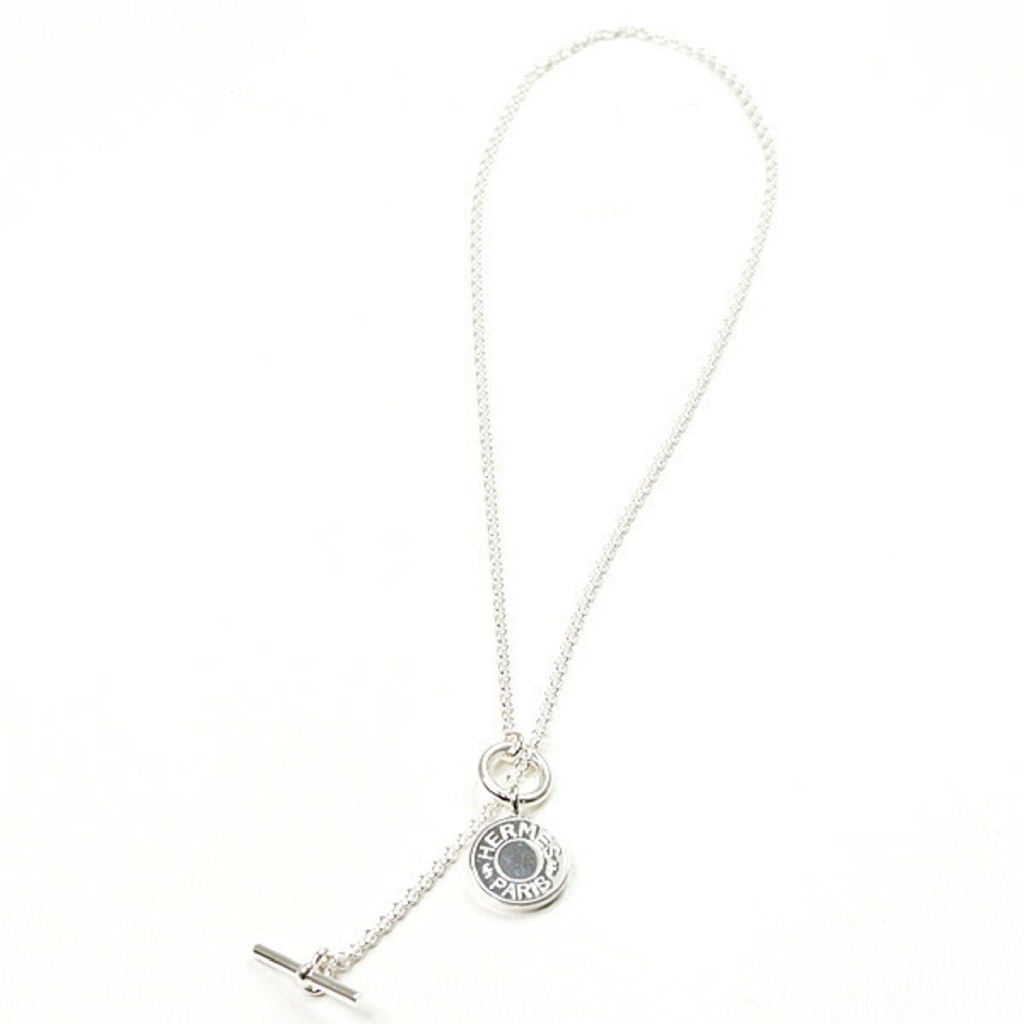Sellier Pendant Necklace Sterling Silver