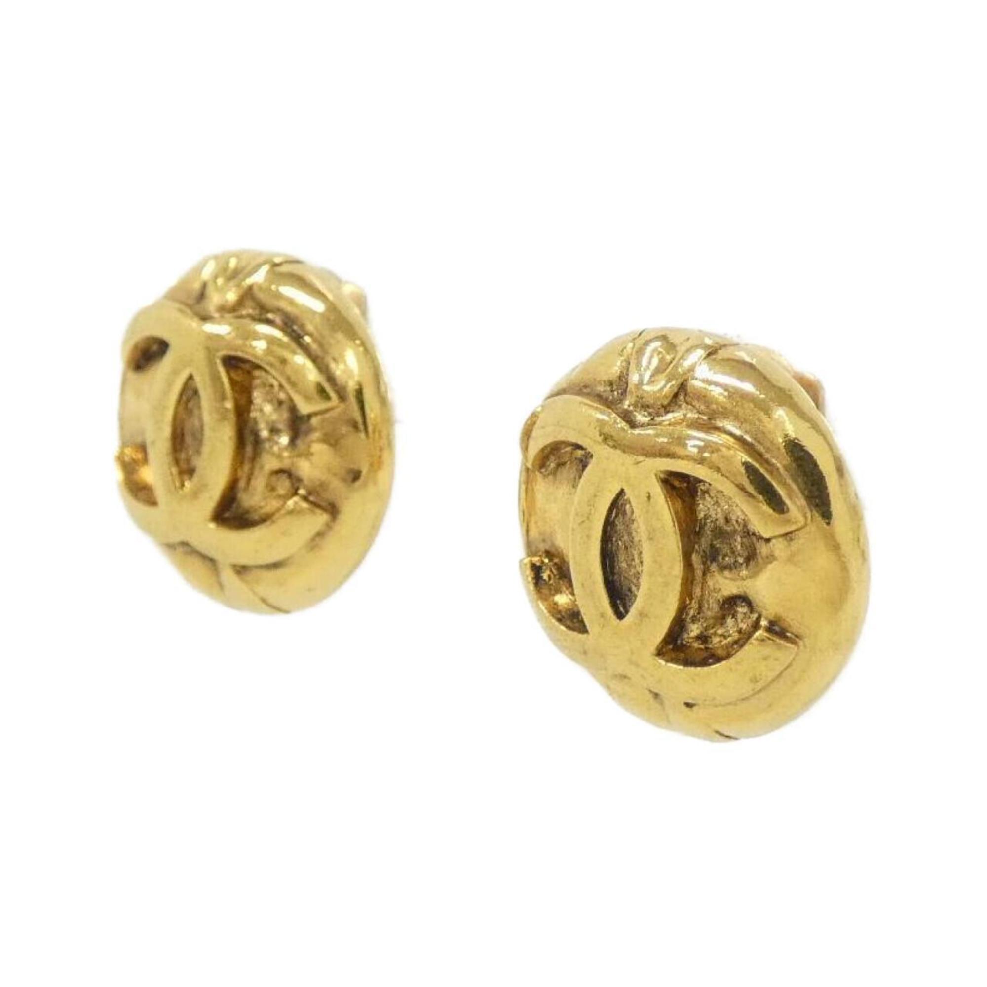 Earrings Gold-Tone Metal