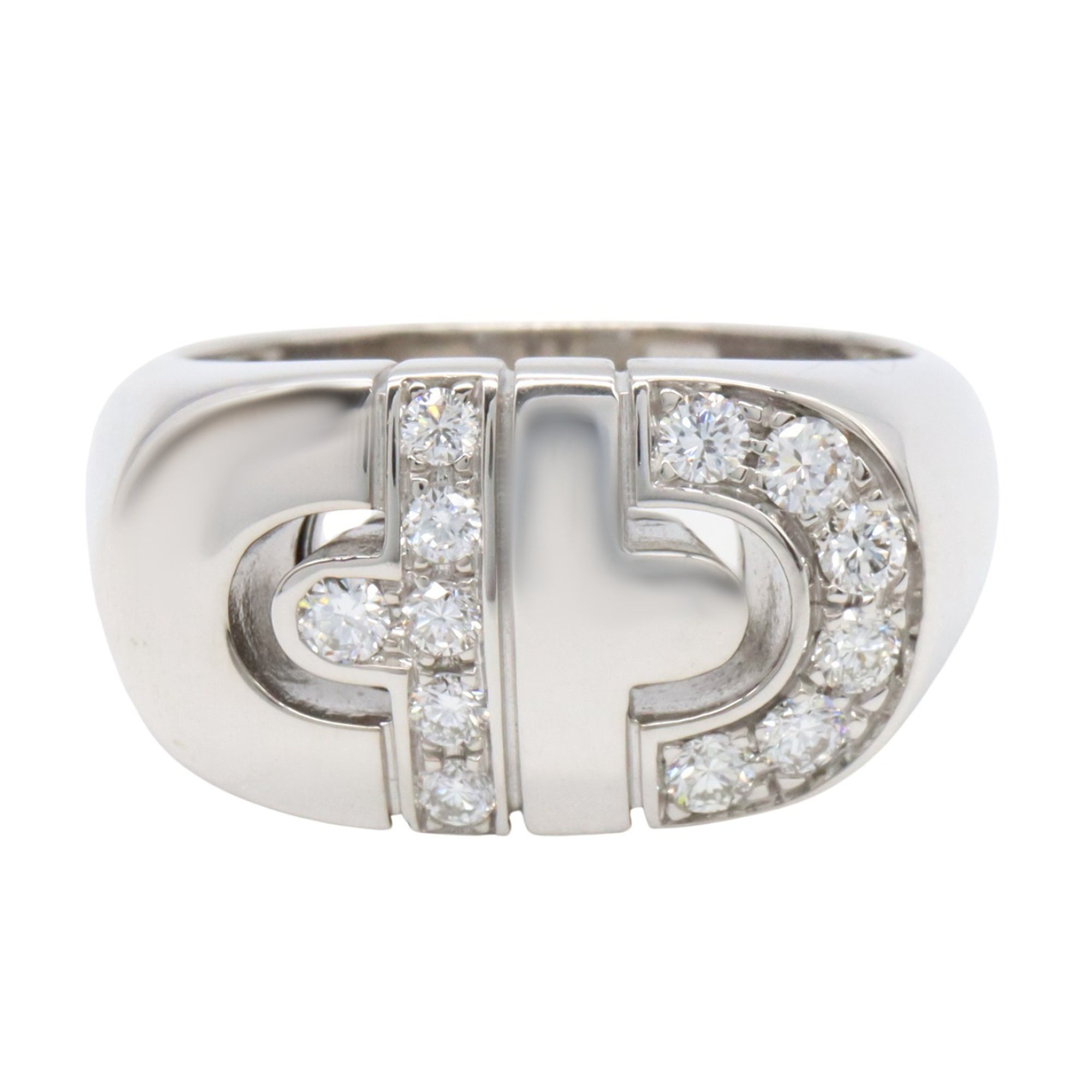 Ring 18K White Gold with Diamond