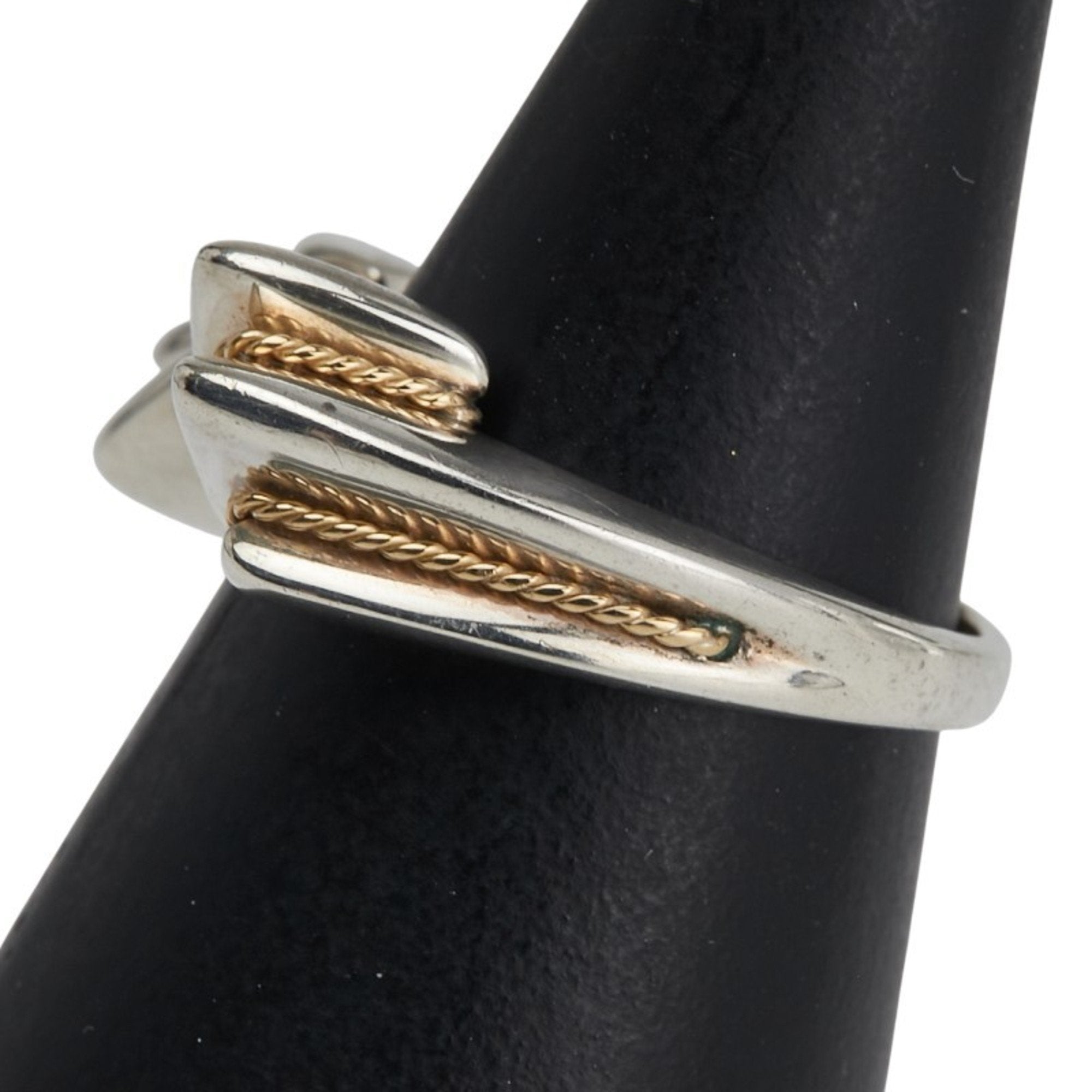 Ring Sterling Silver and 18K Yellow Gold