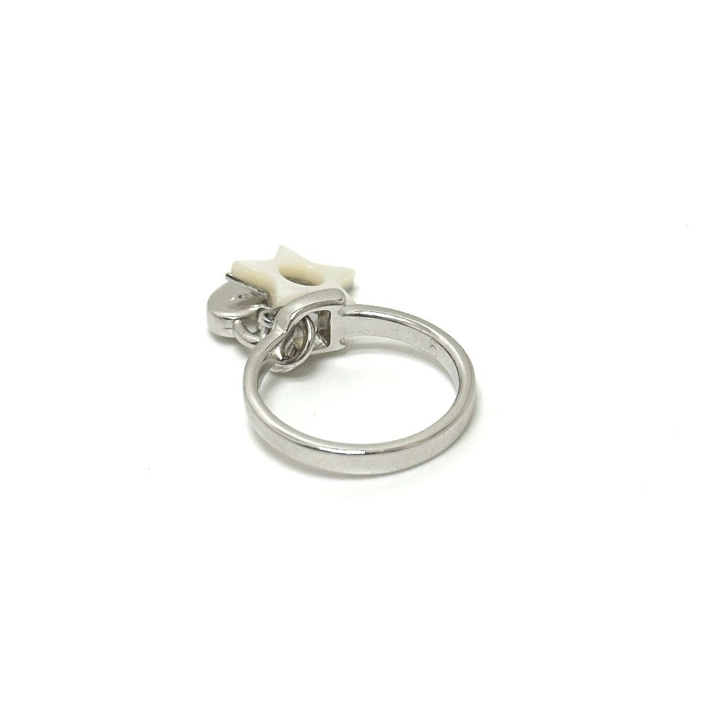 Star Heart Ring Metal