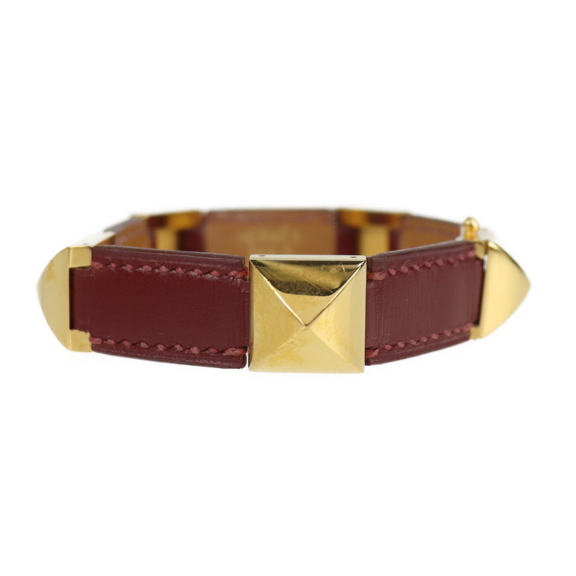 Vintage Medor Bracelet Leather Red