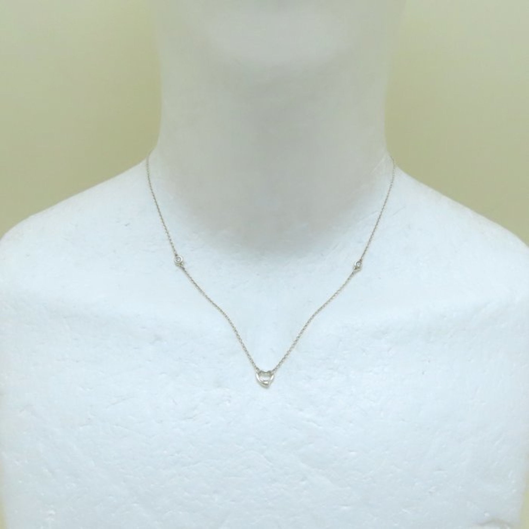 Elsa Peretti Pendant Necklace Sterling Silver 6.3mm