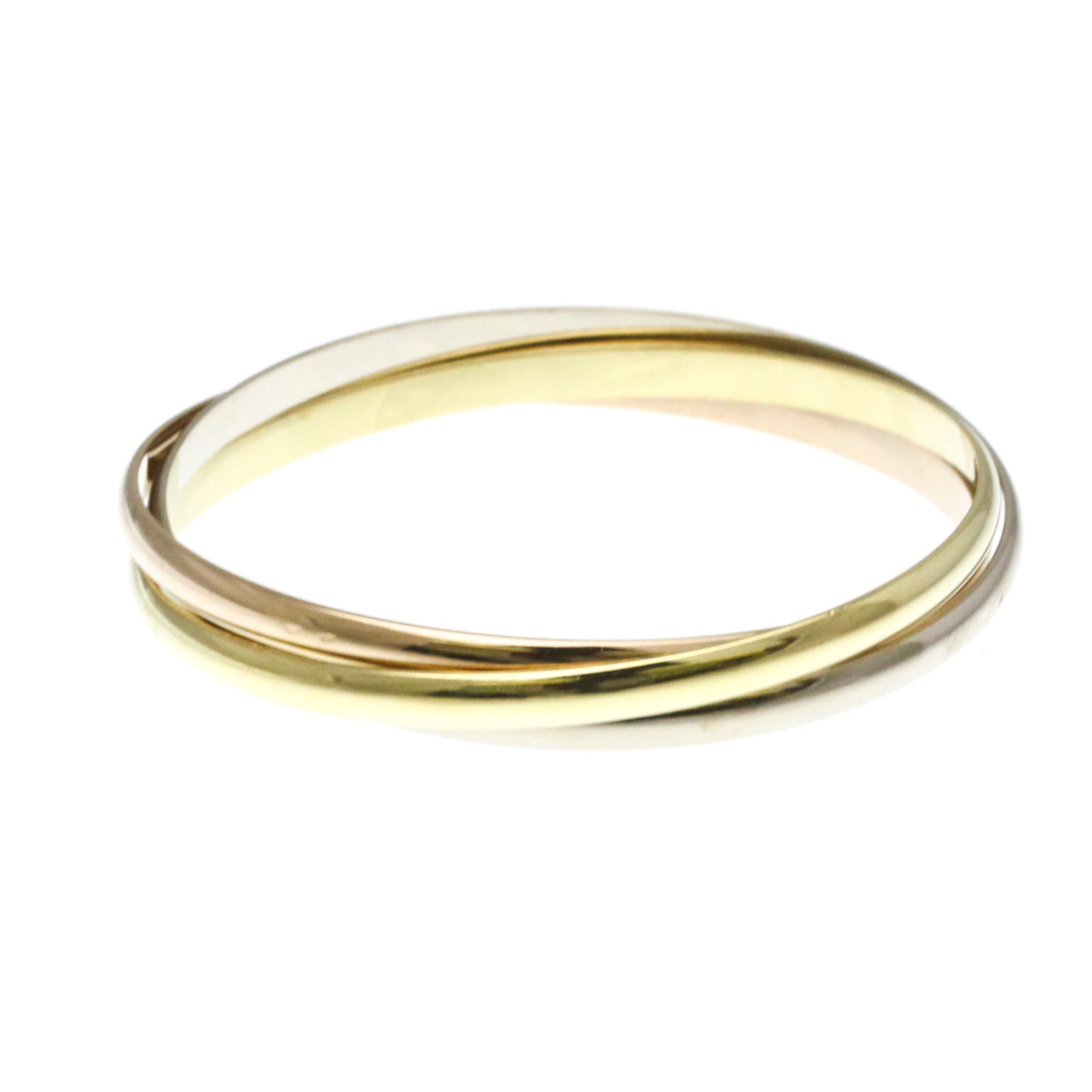 Trinity Bracelet 18K Tricolor Gold
