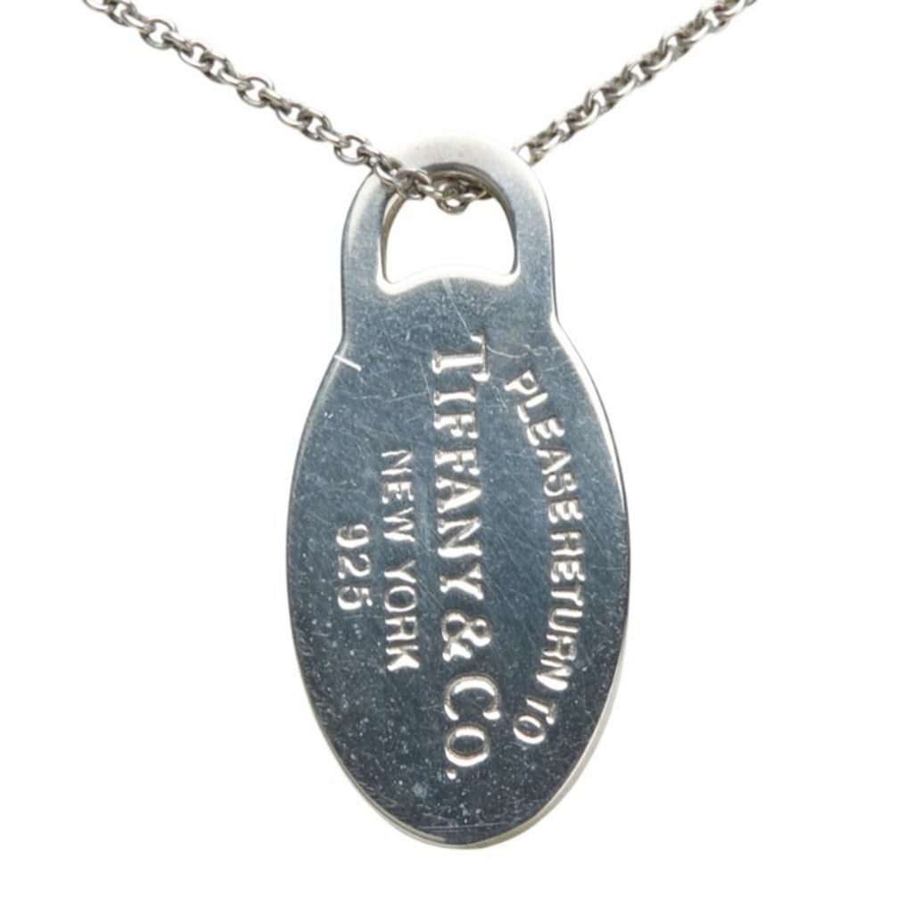 Please Return To Pendant Necklace Sterling Silver