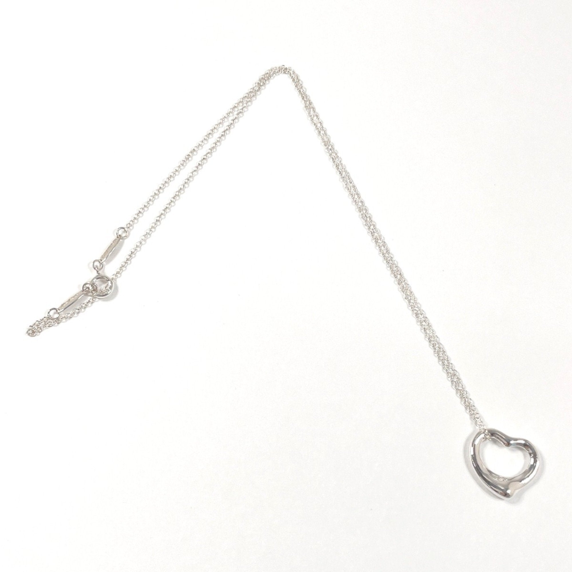 Elsa Peretti Pendant Necklace Sterling Silver 14mm