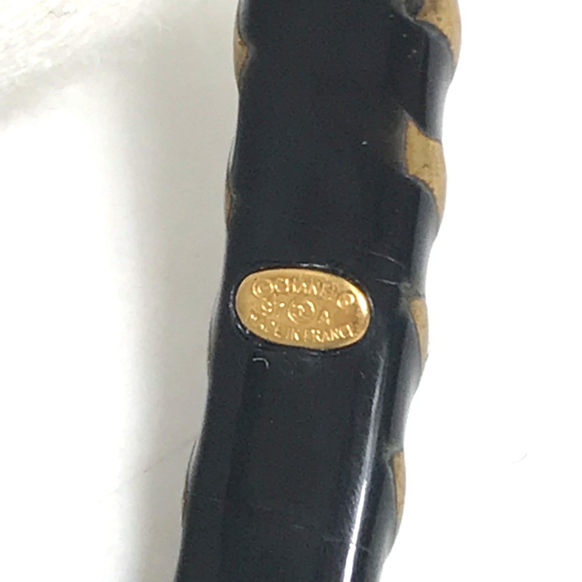 Bracelet Metal Black and Gold