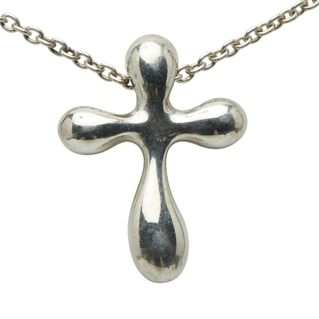 Cross Pendant Necklace Sterling Silver