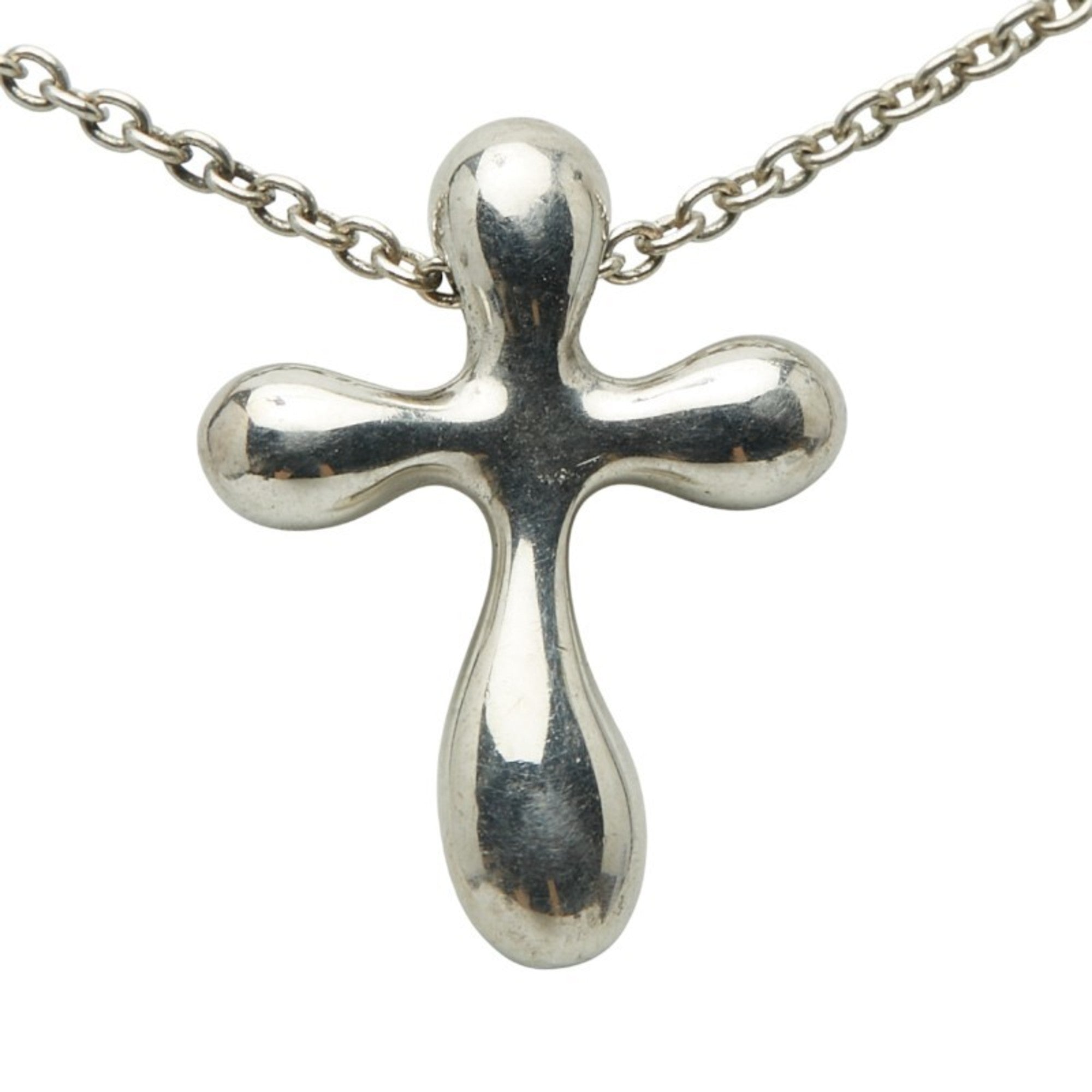 Cross Pendant Necklace Sterling Silver