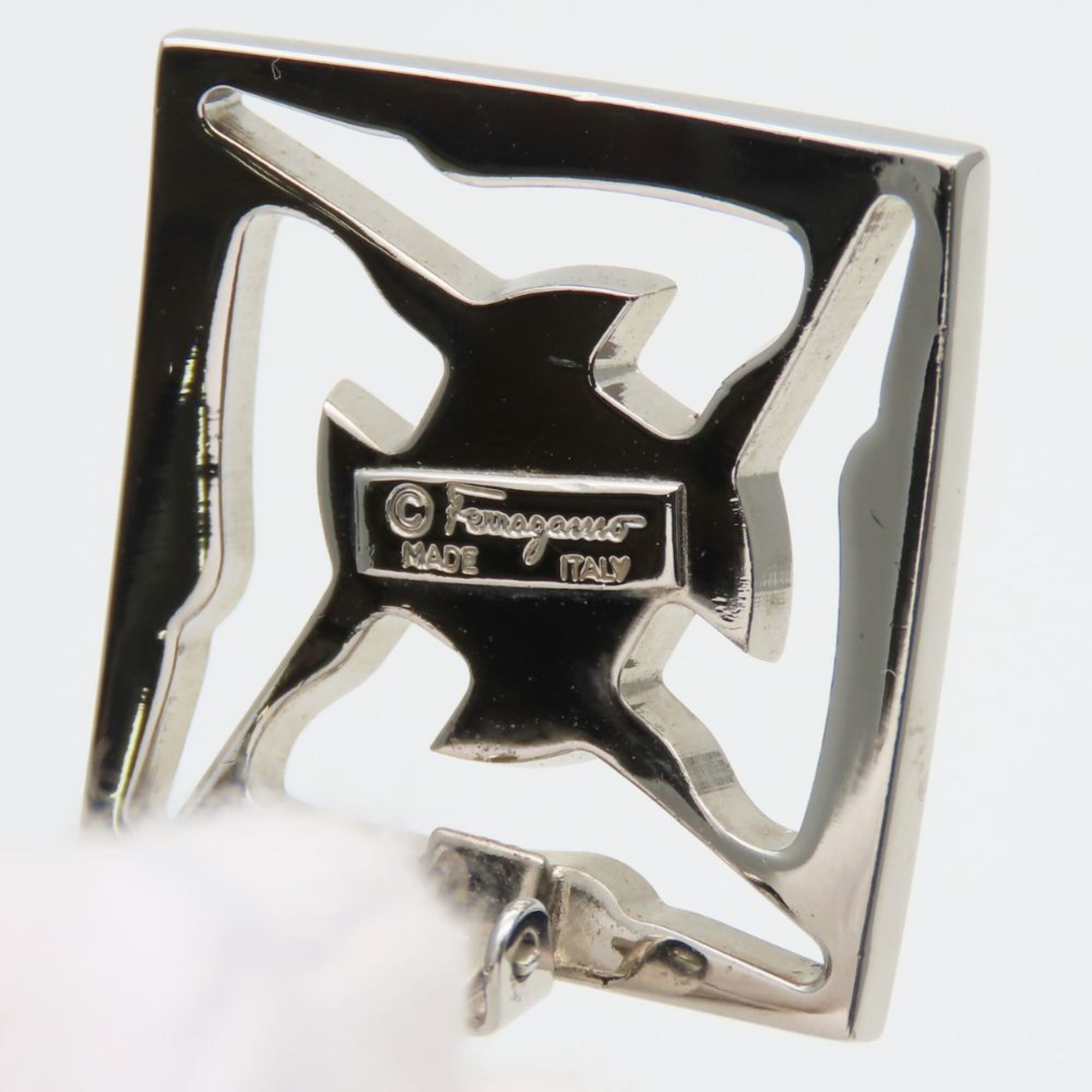 Clip-On Earrings Clip-On Silver-Tone Metal