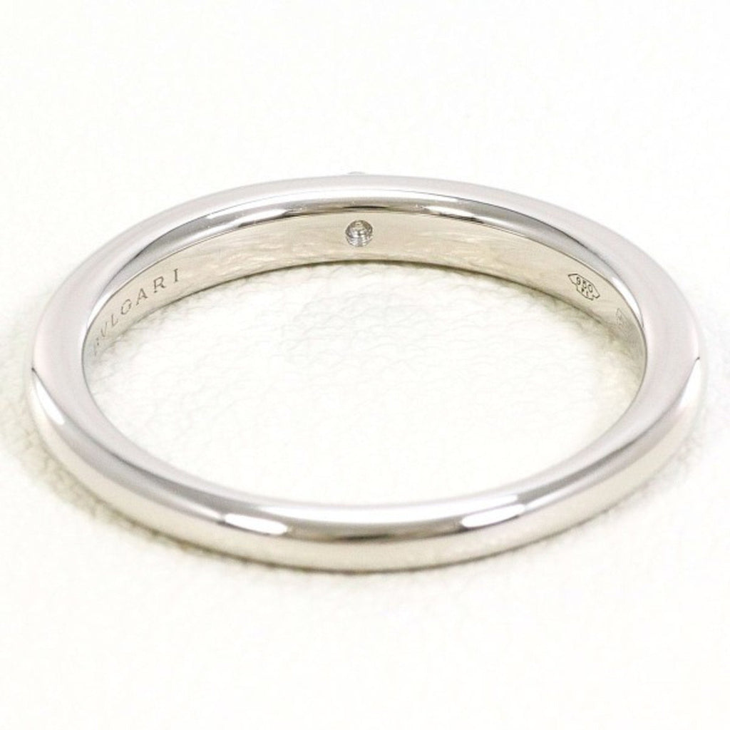 One Band Ring Platinum With Diamond