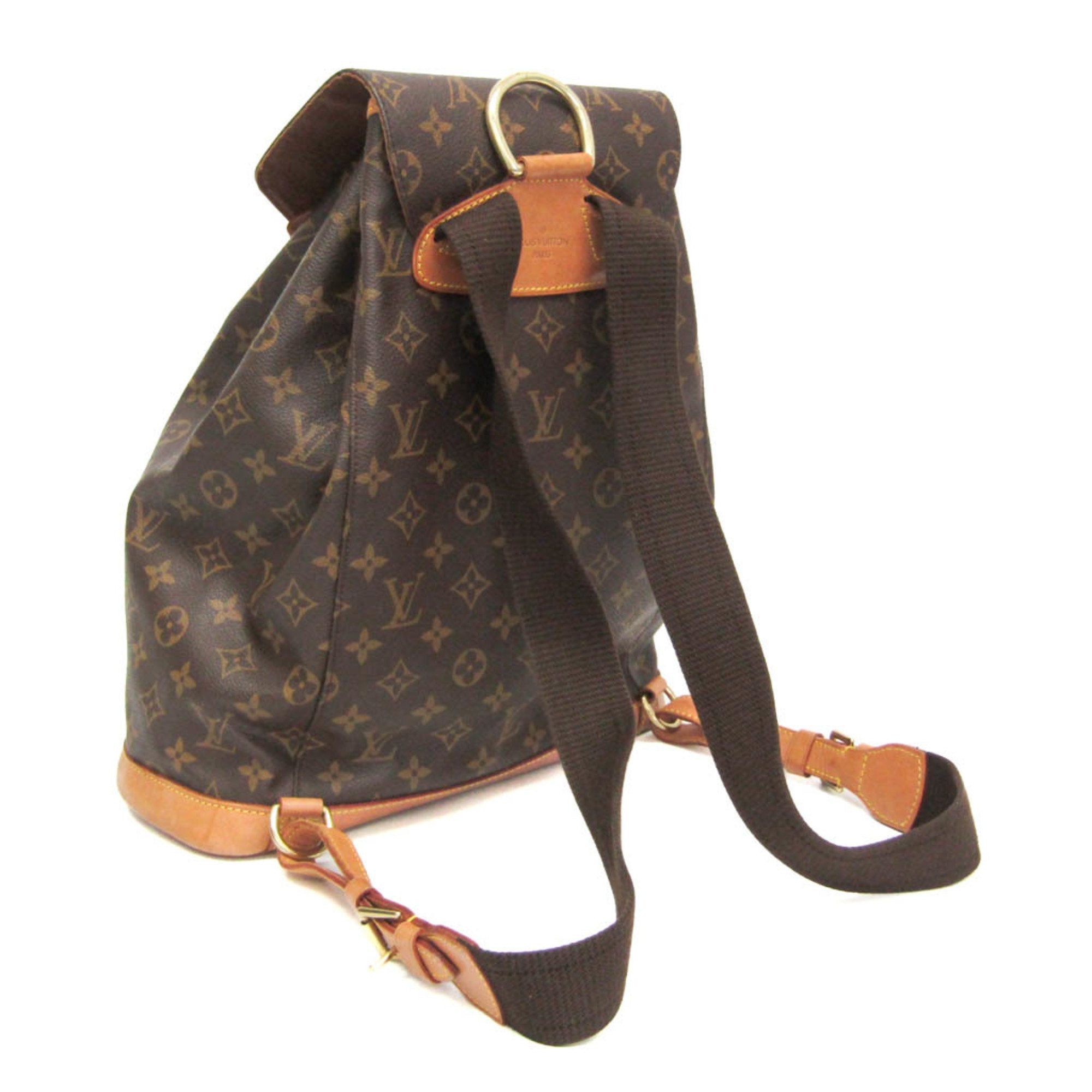 Vintage Montsouris Backpack Monogram Canvas GM