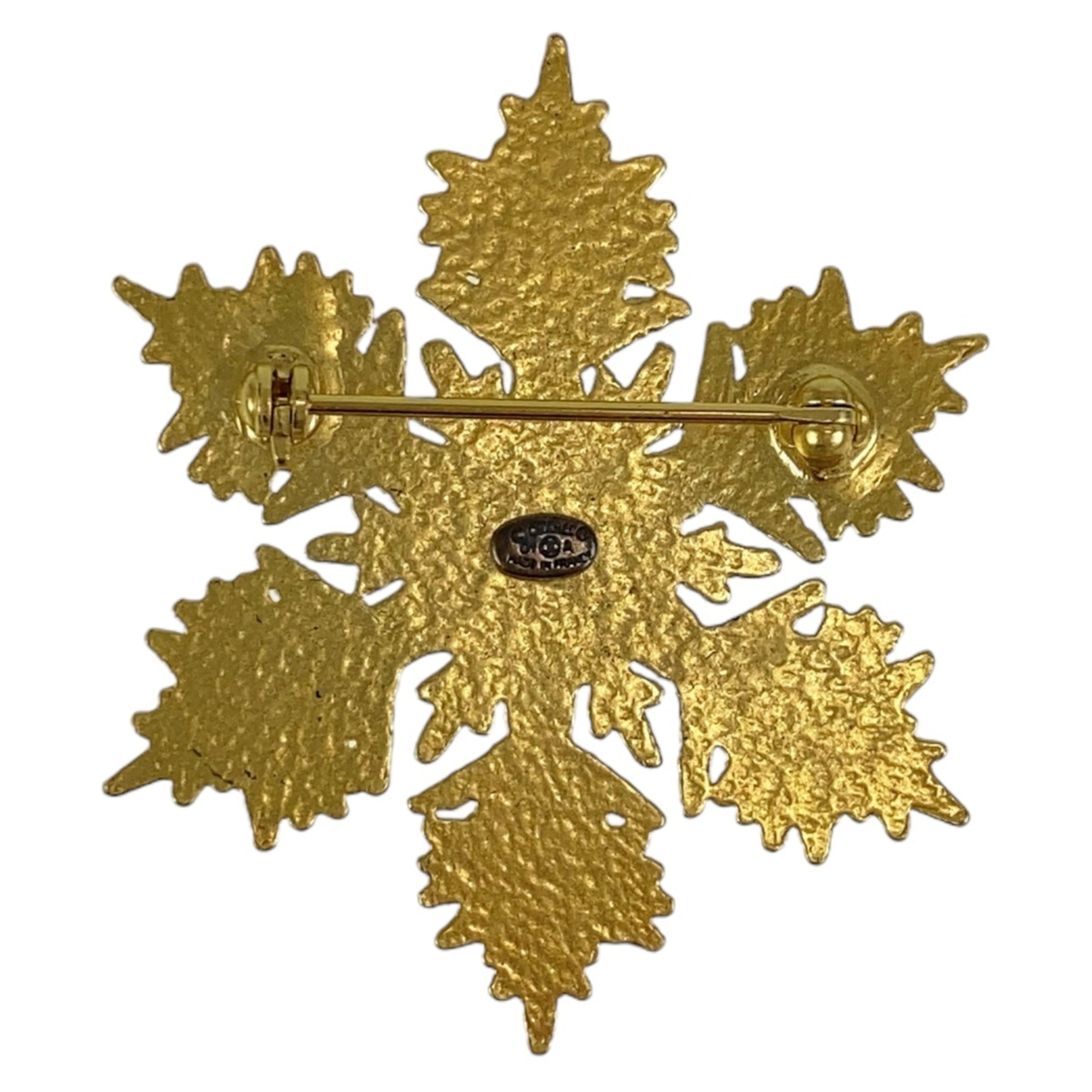 Brooch Metal White