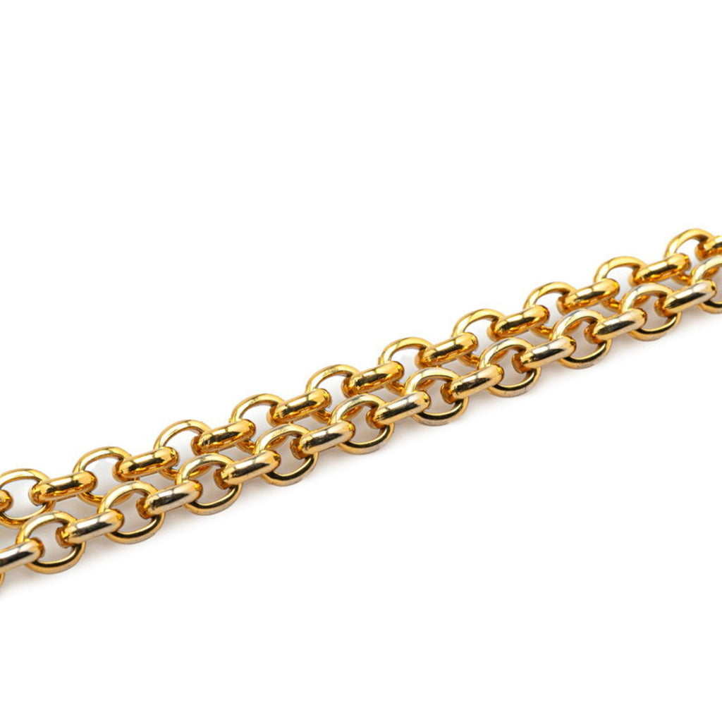 CC Logo Pendant Necklace Metal
