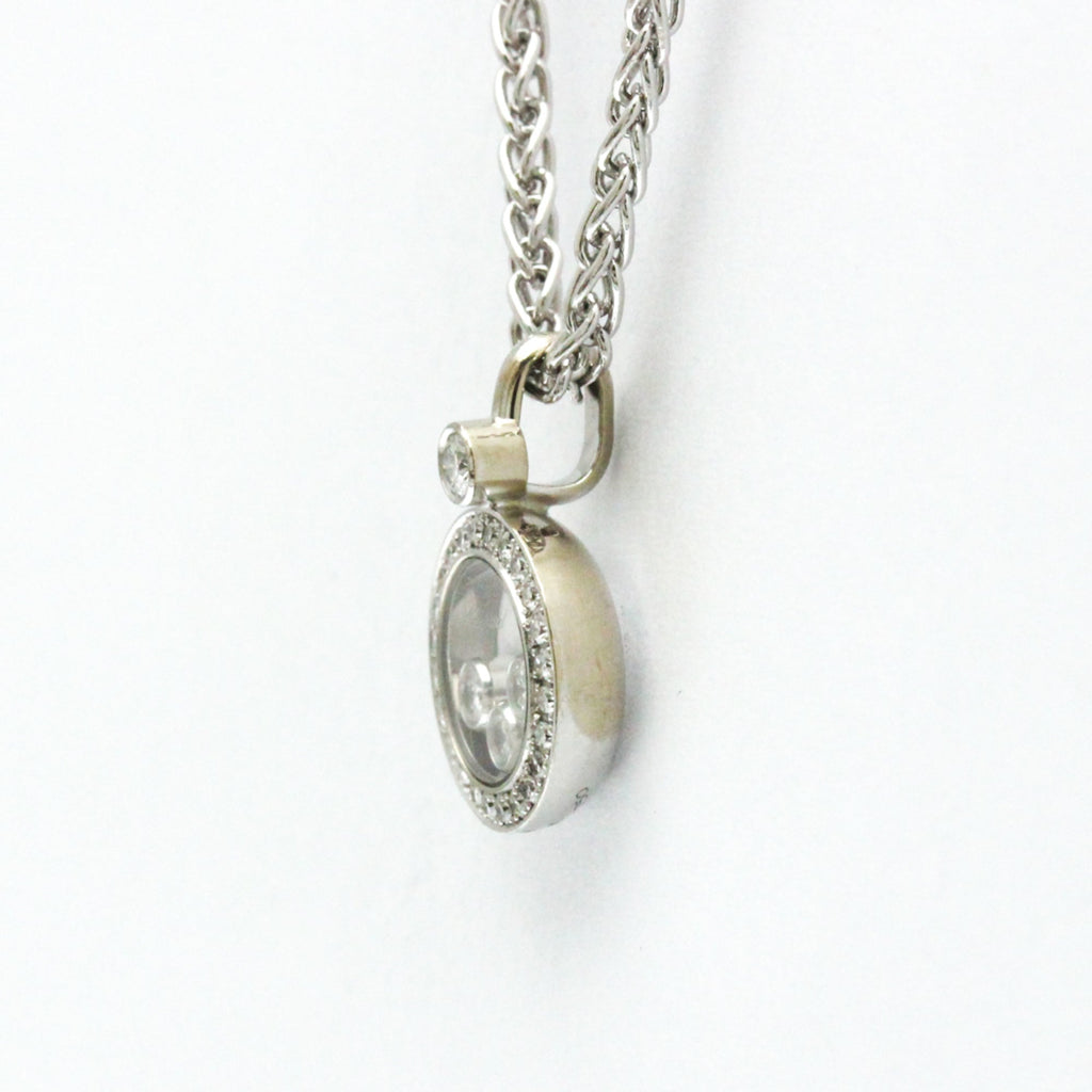 Pendant Necklace 18K White Gold with Diamond