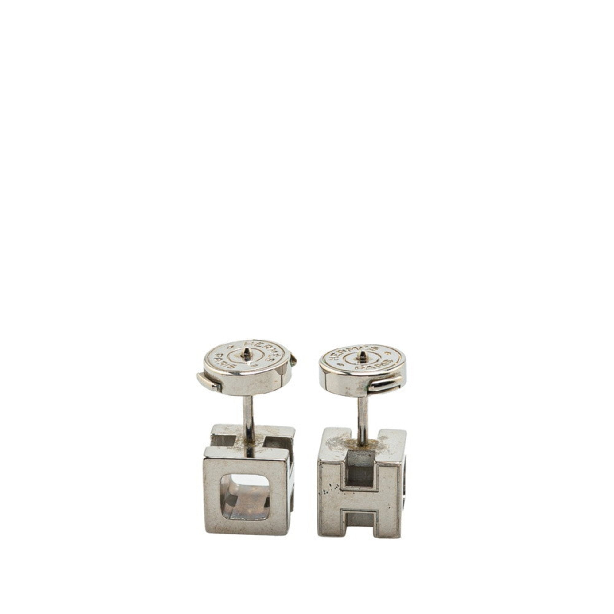 Earrings Silver-Tone Metal