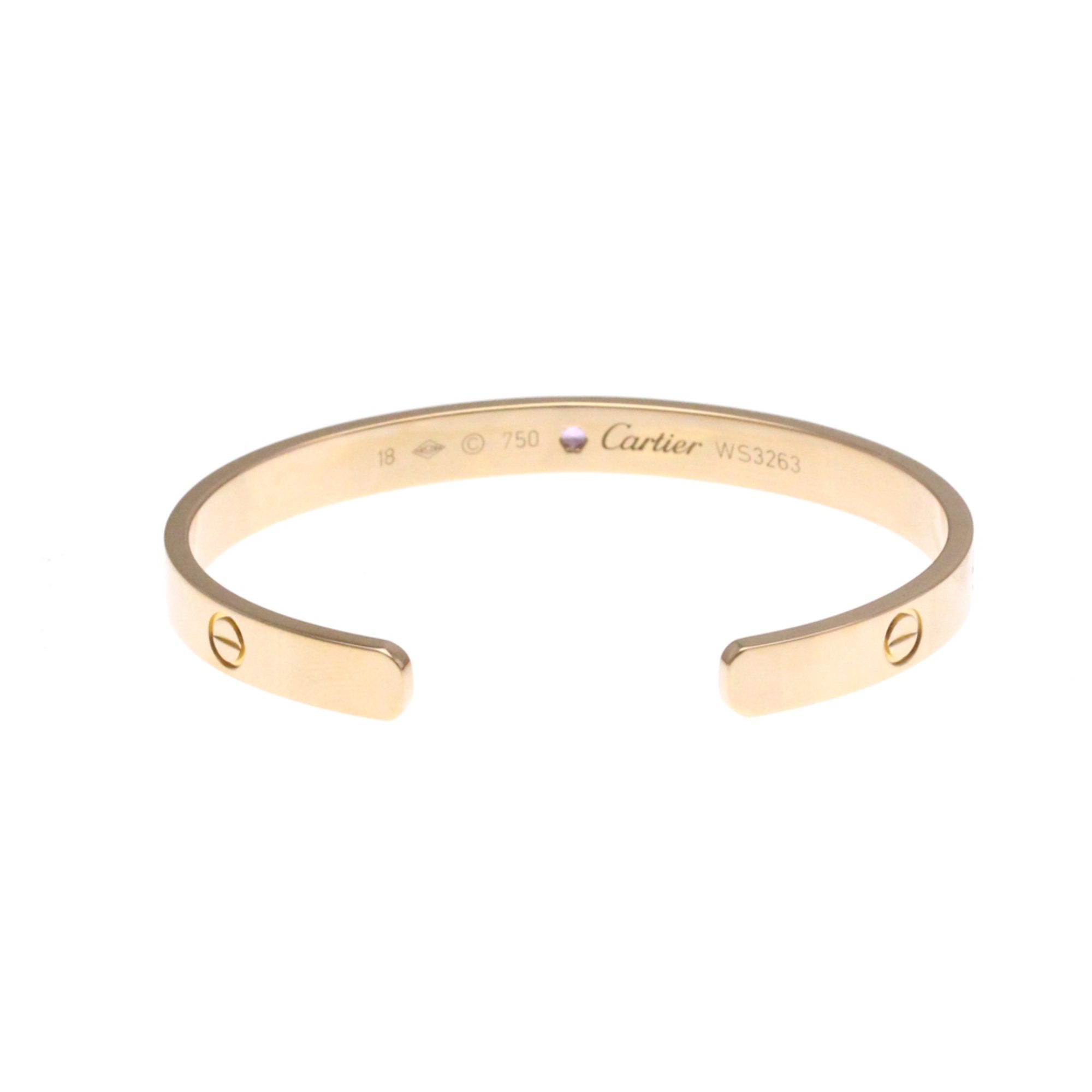 Love Bracelet 18K Rose Gold with Sapphire