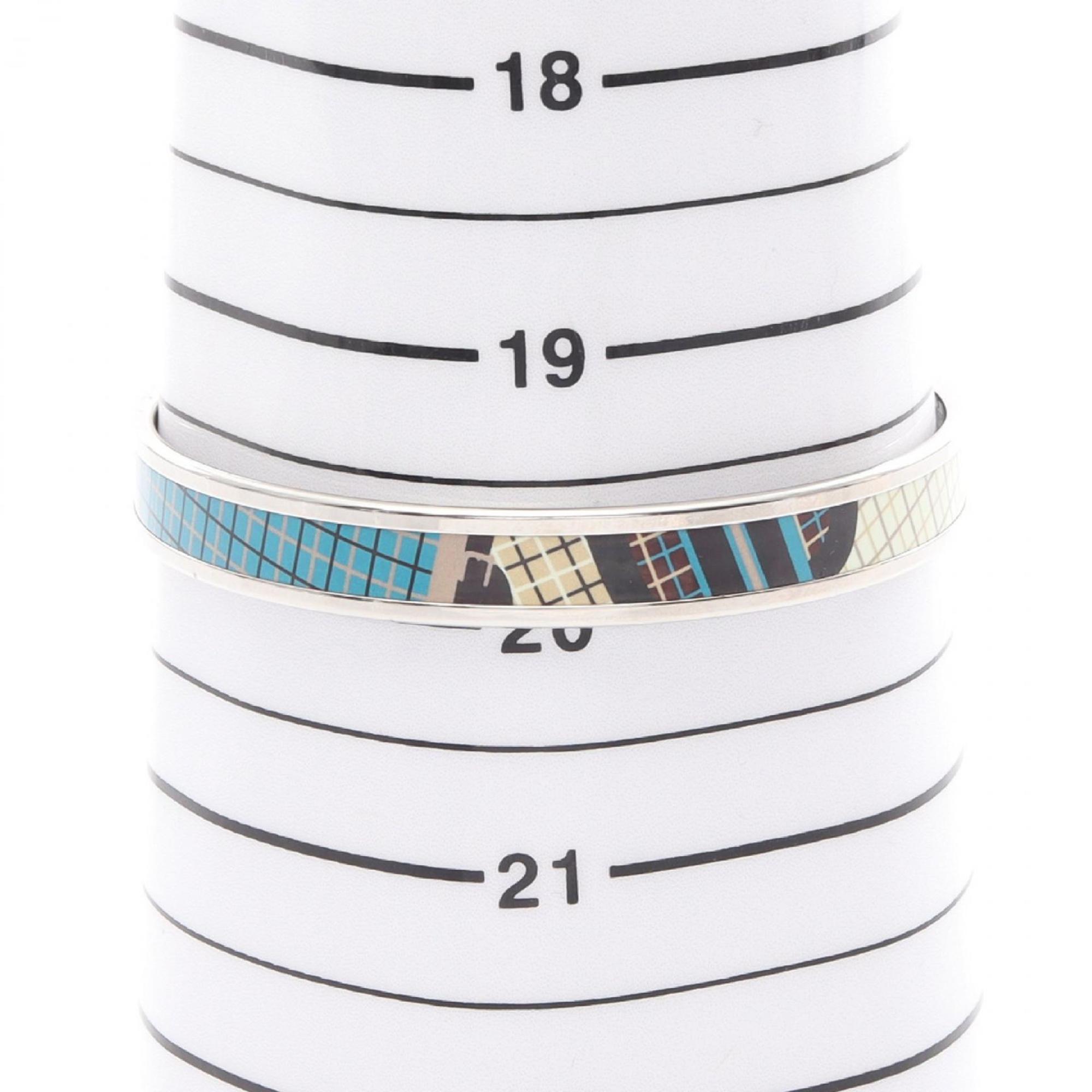 Bangle Stainless Steel with Enamel and Cloisonné Mini Bracelet