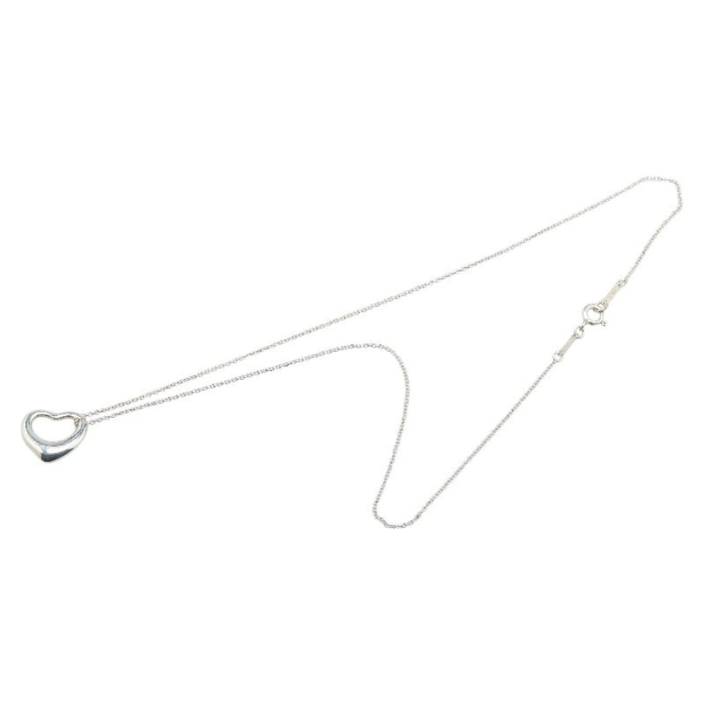 Heart Pendant Necklace Sterling Silver