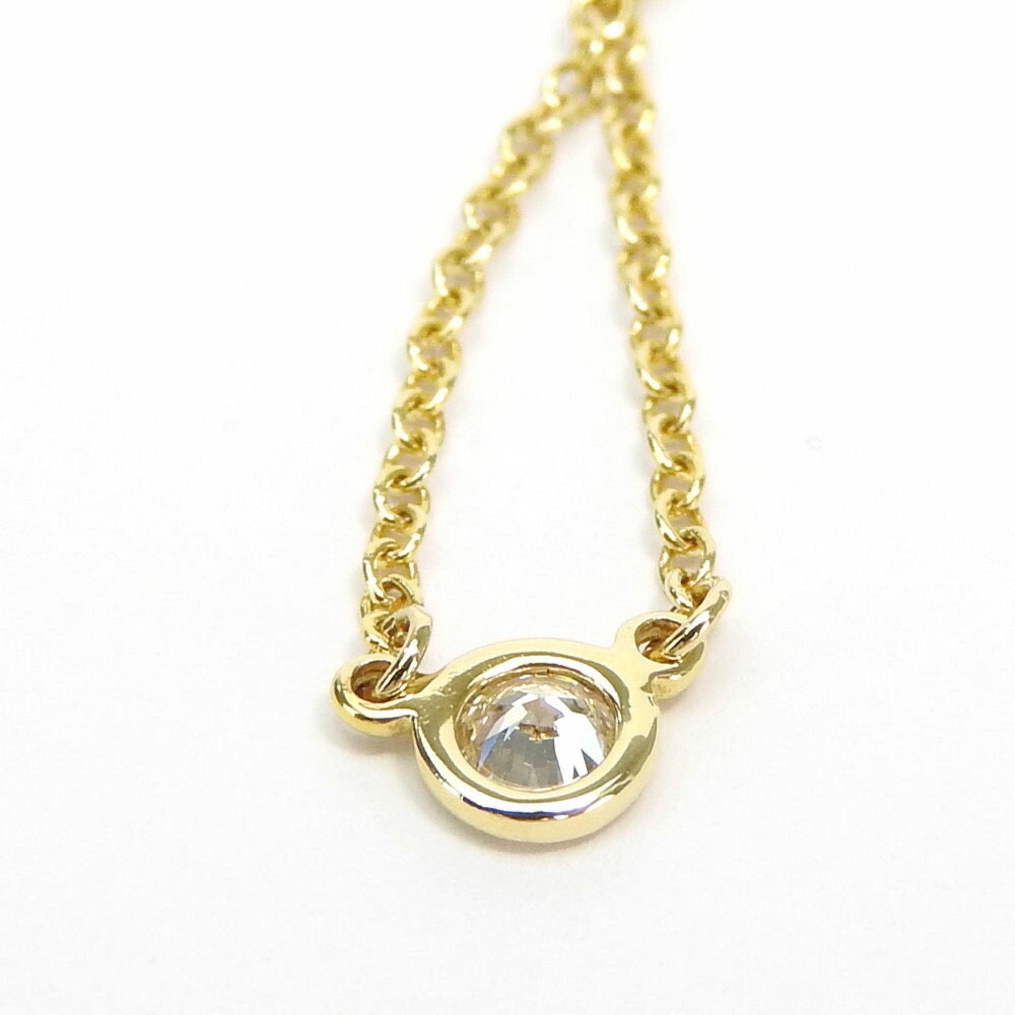 Elsa Peretti Pendant Necklace 18K Yellow Gold 3.2mm