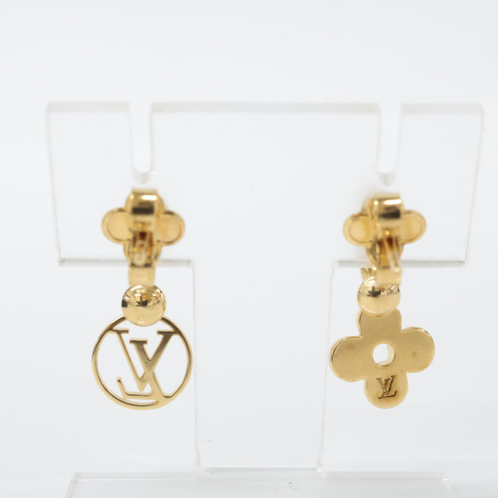 Earrings Gold-Tone Metal