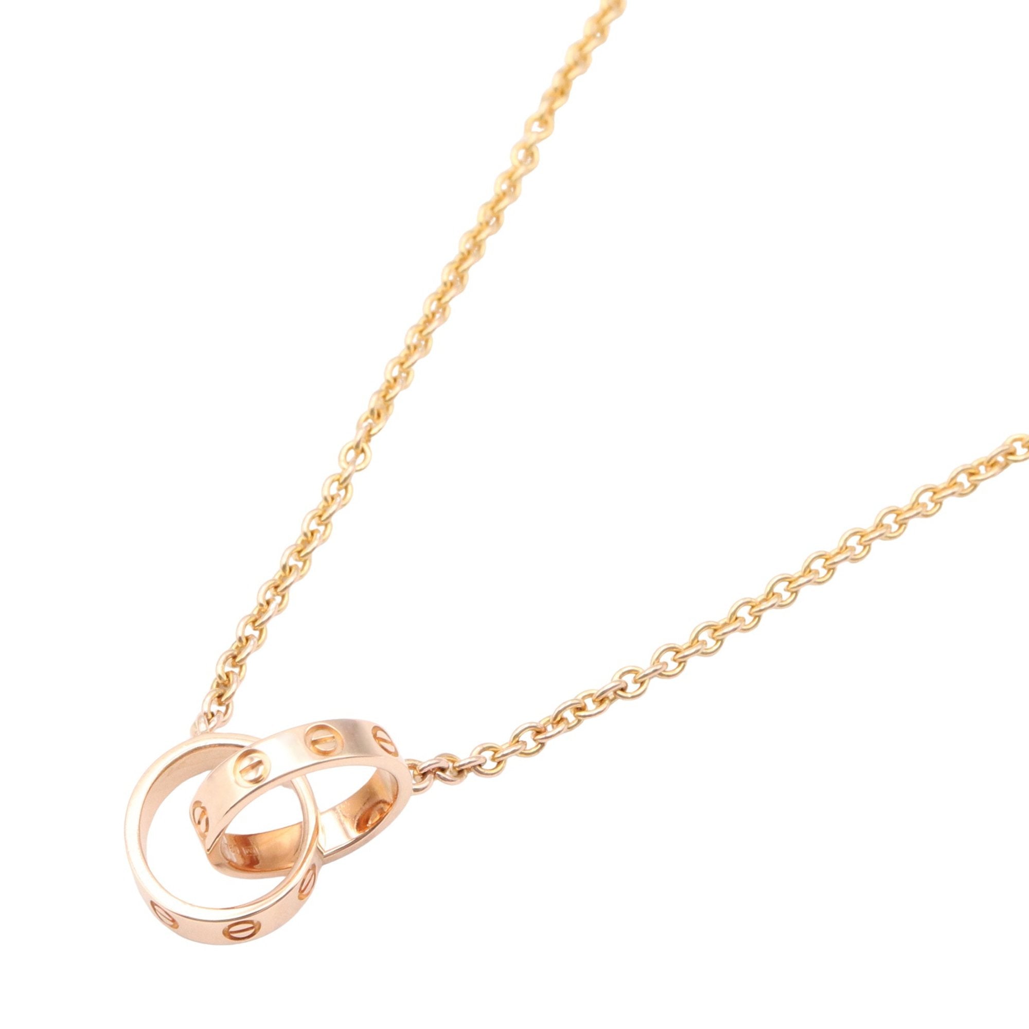 Love Pendant Necklace 18K Rose Gold