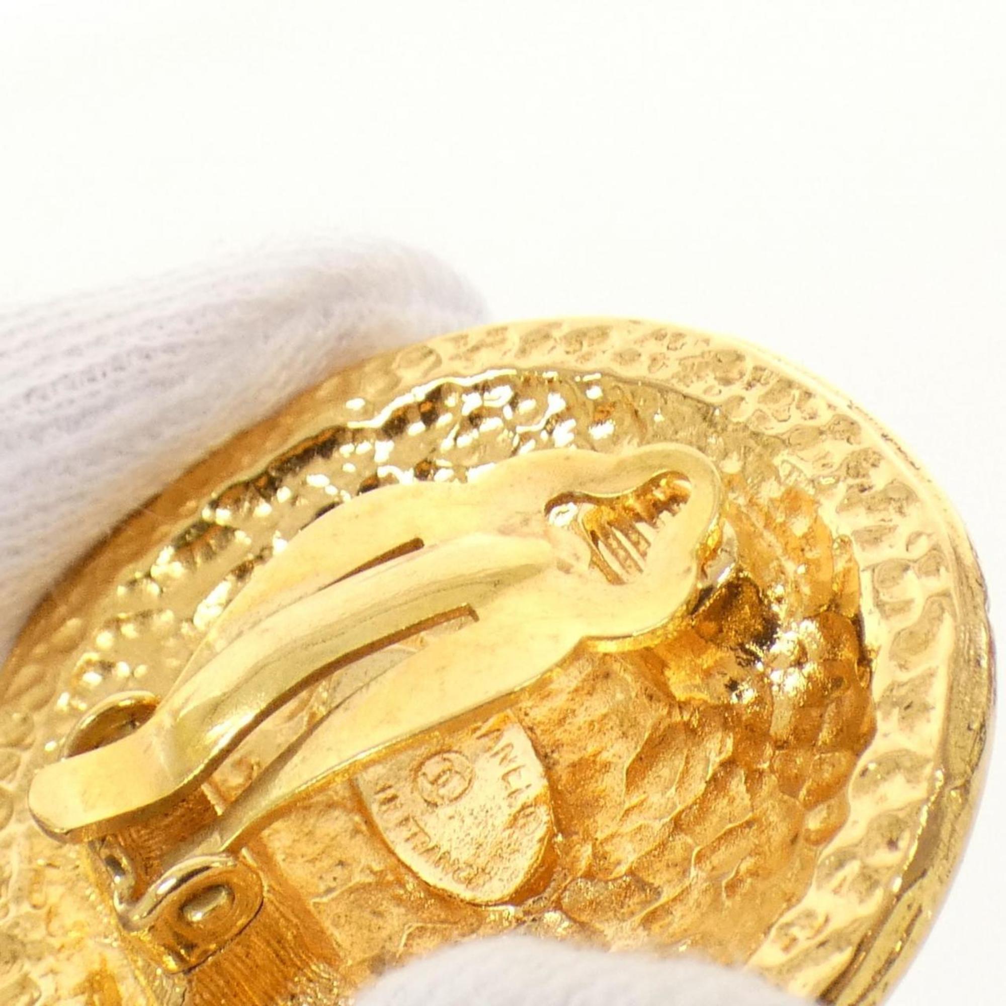 Earrings Gold-Tone Metal
