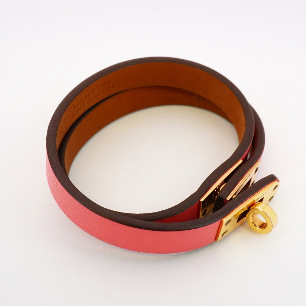 Bracelet Gold and Leather Mini
