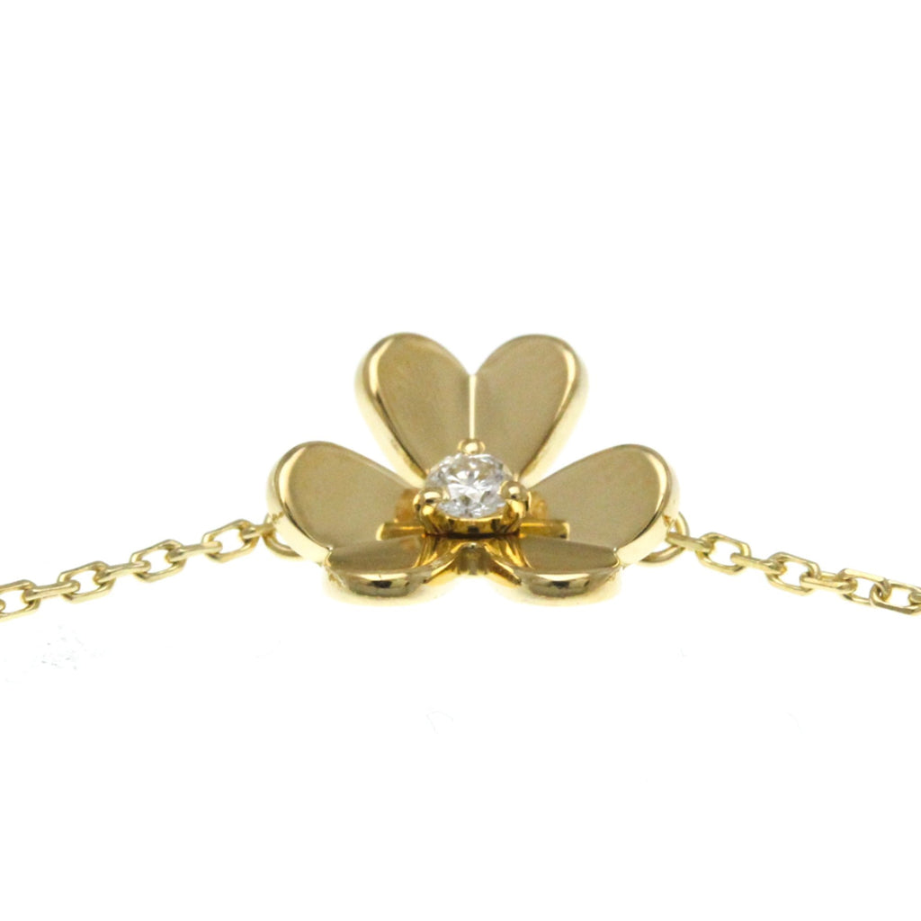 Charm Bracelet 18K Yellow Gold With Diamond