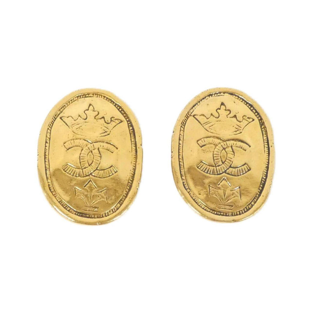 Clip-On Earrings Clip-On Gold-Tone Metal