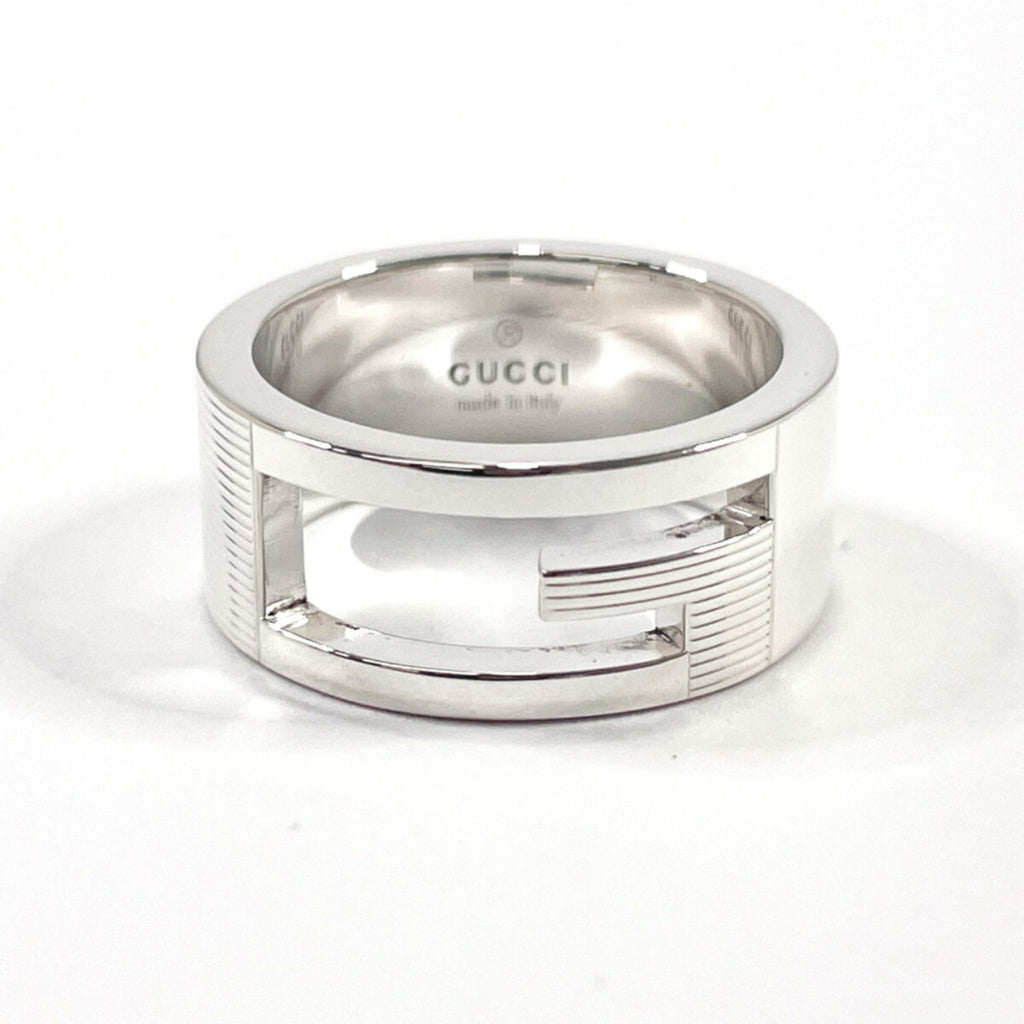 Cutout G Ring Sterling Silver