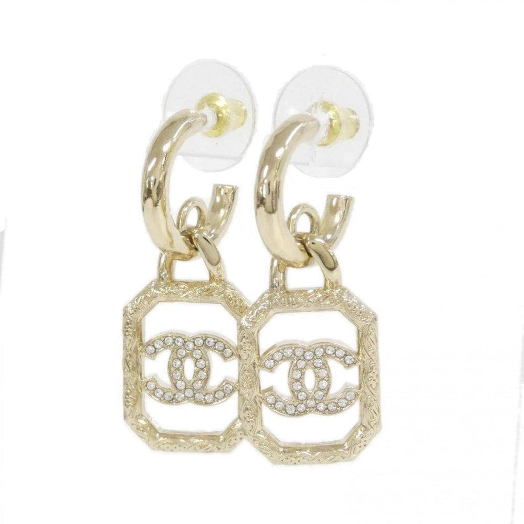 Earrings Gold-Tone Metal