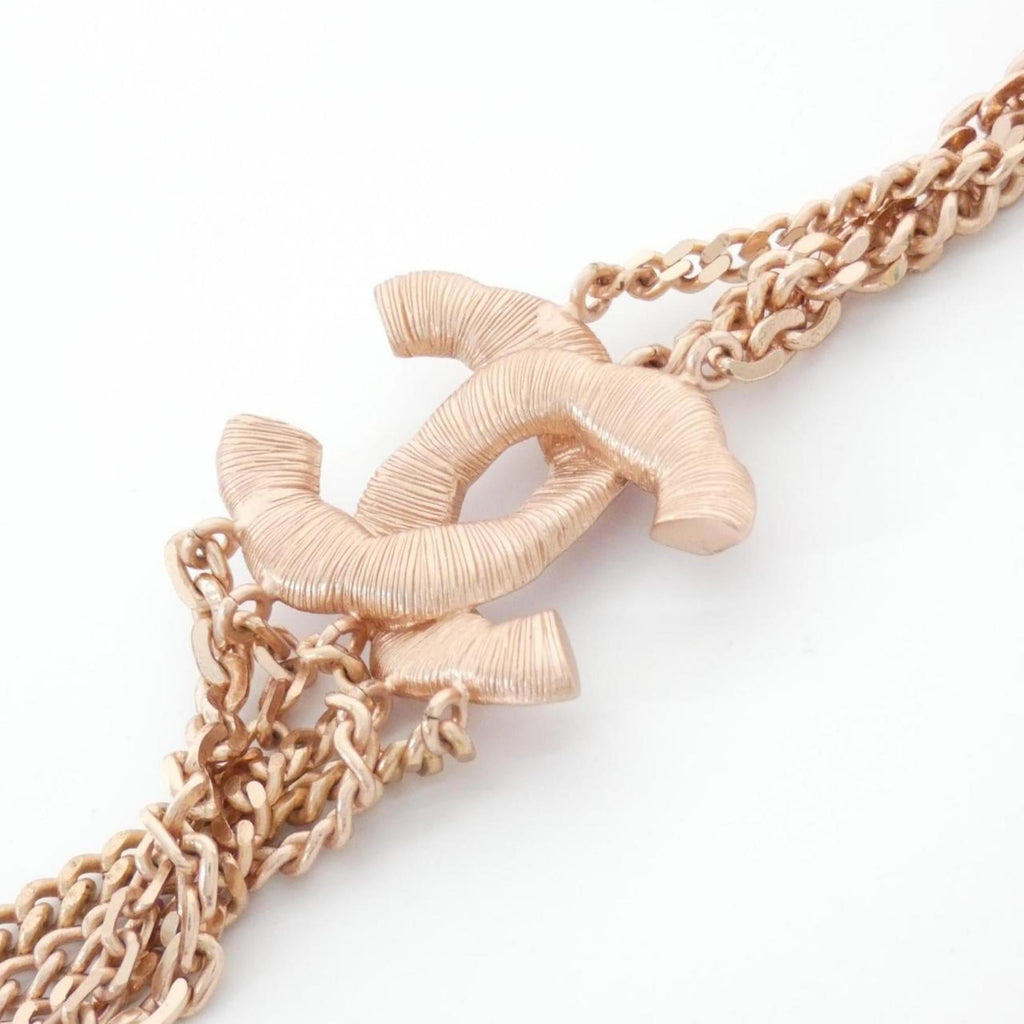 Pendant Necklace Metal Pink