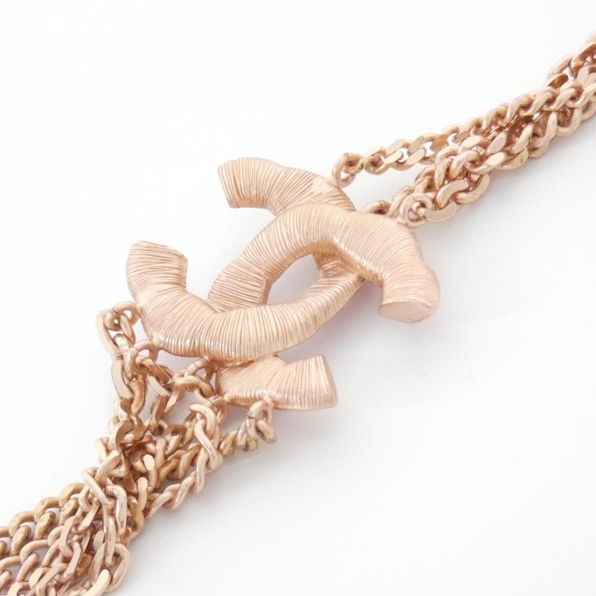 Pendant Necklace Metal Pink