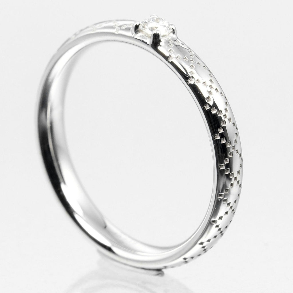 Diamantissima Ring 18K White Gold with Diamond