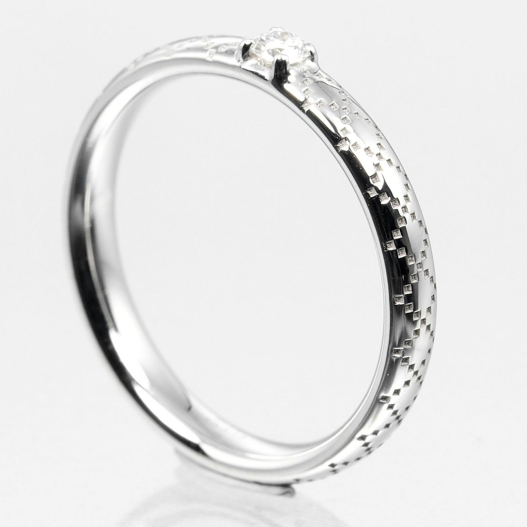 Diamantissima Ring 18K White Gold with Diamond
