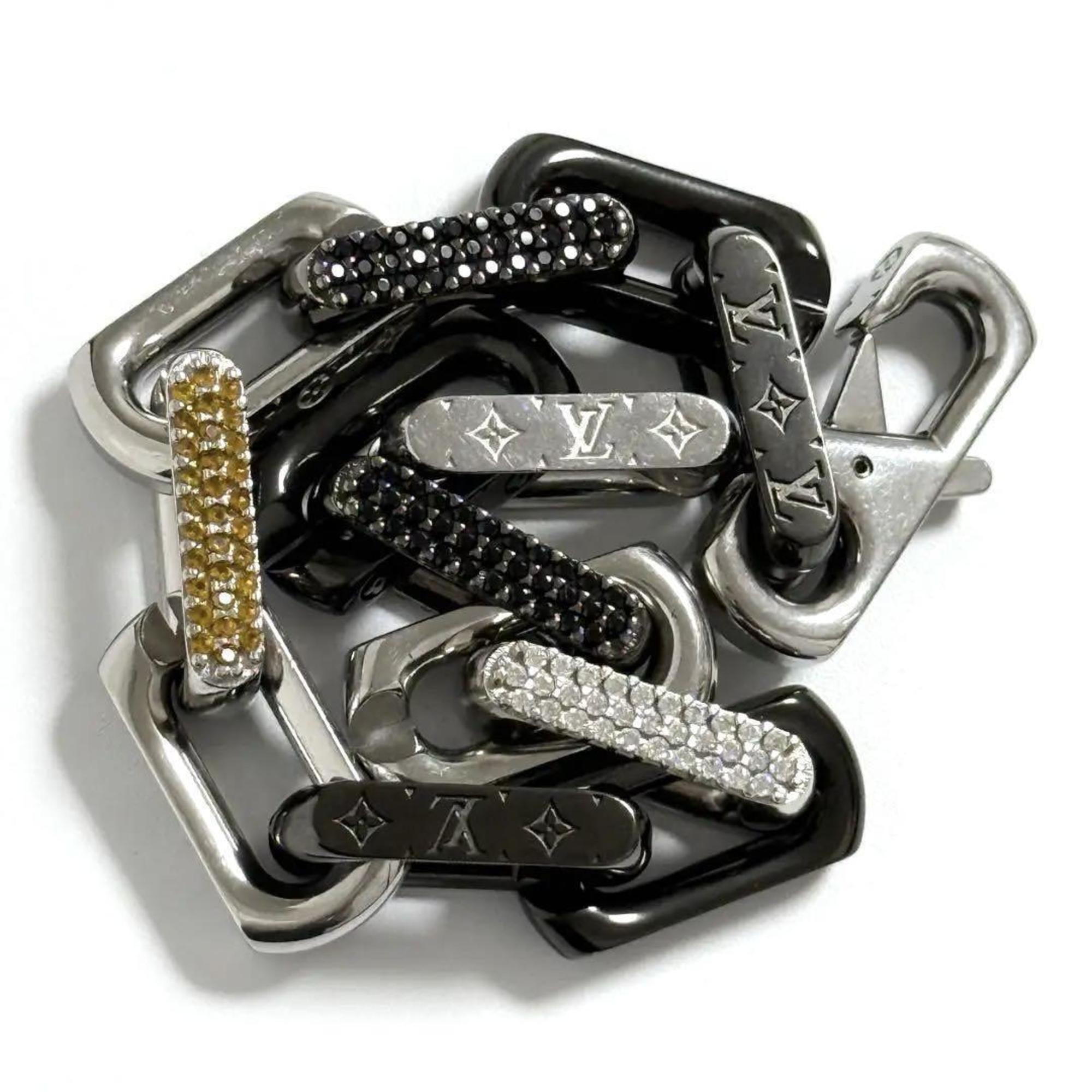 Charm Bracelet Metal and Rhinestone Medium