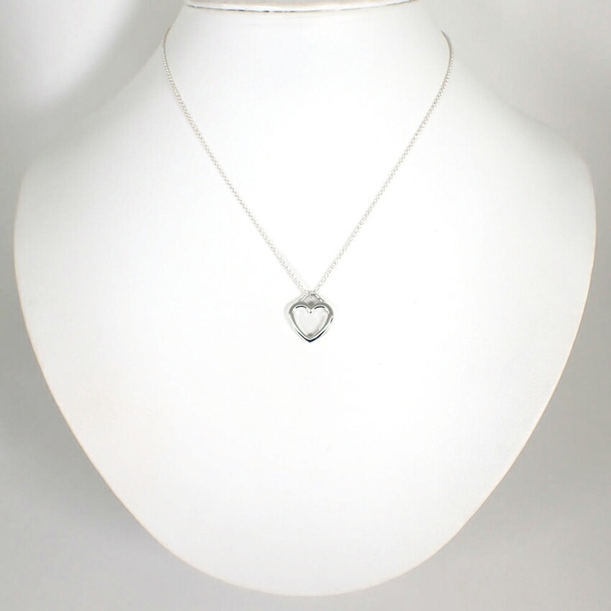 Sentimental Heart Pendant Necklace Sterling Silver