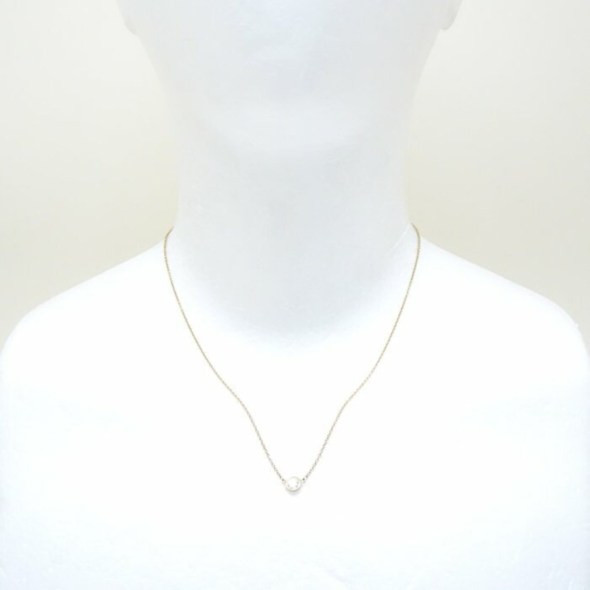 Elsa Peretti Pendant Necklace 18K Yellow Gold 5mm