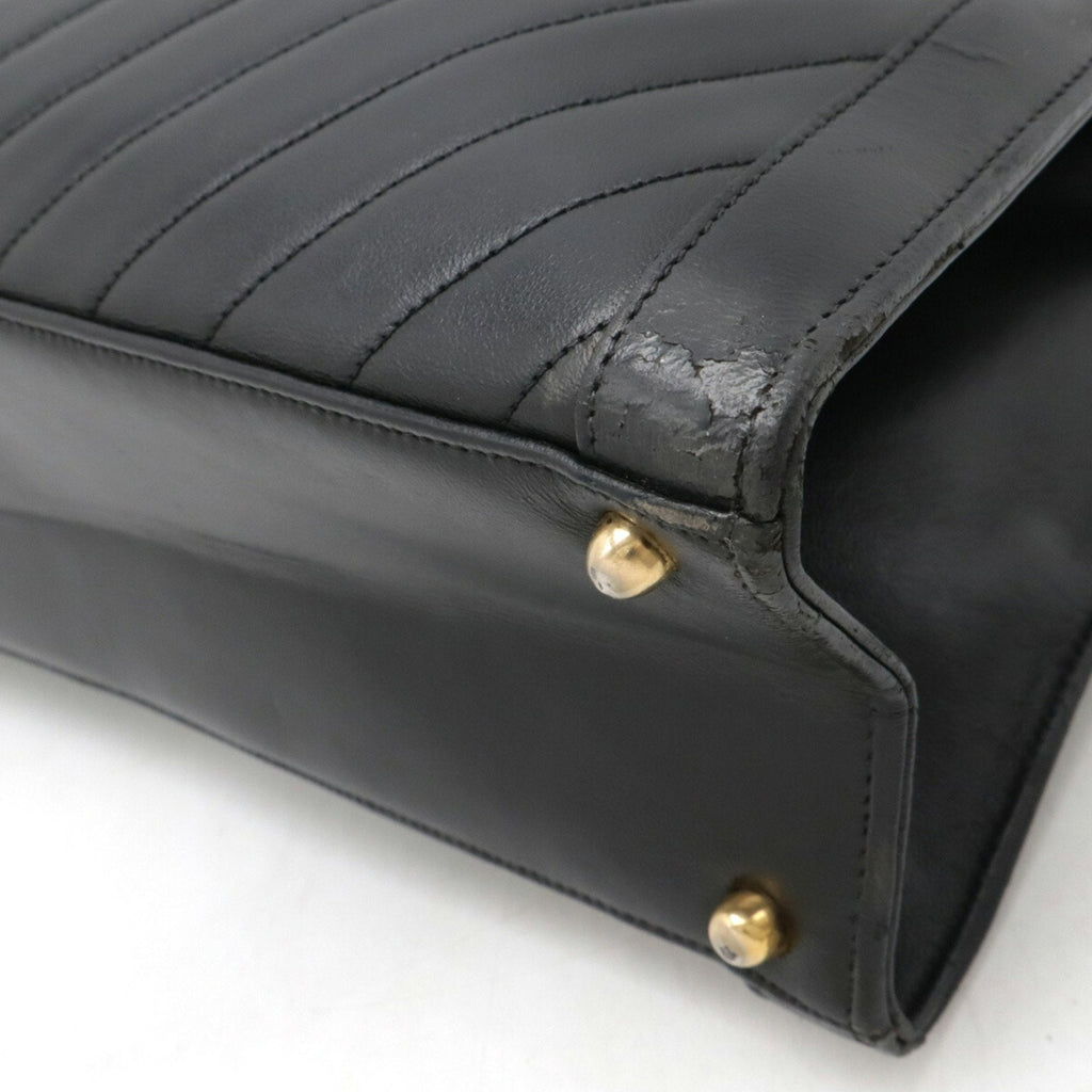 Vintage Convertible Tote Chevron Lambskin Medium