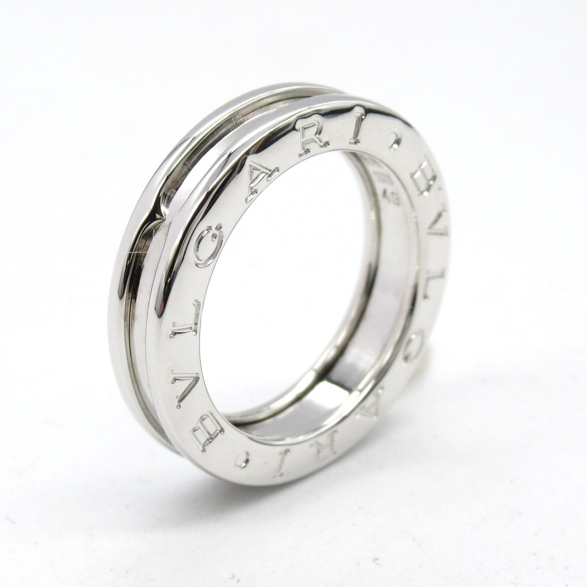 B.Zero1 Ring 18K White Gold and Sterling Silver