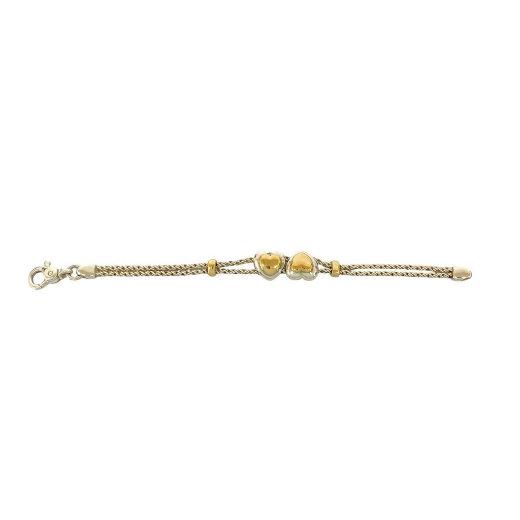 Charm Bracelet 18K Gold and Sterling Silver