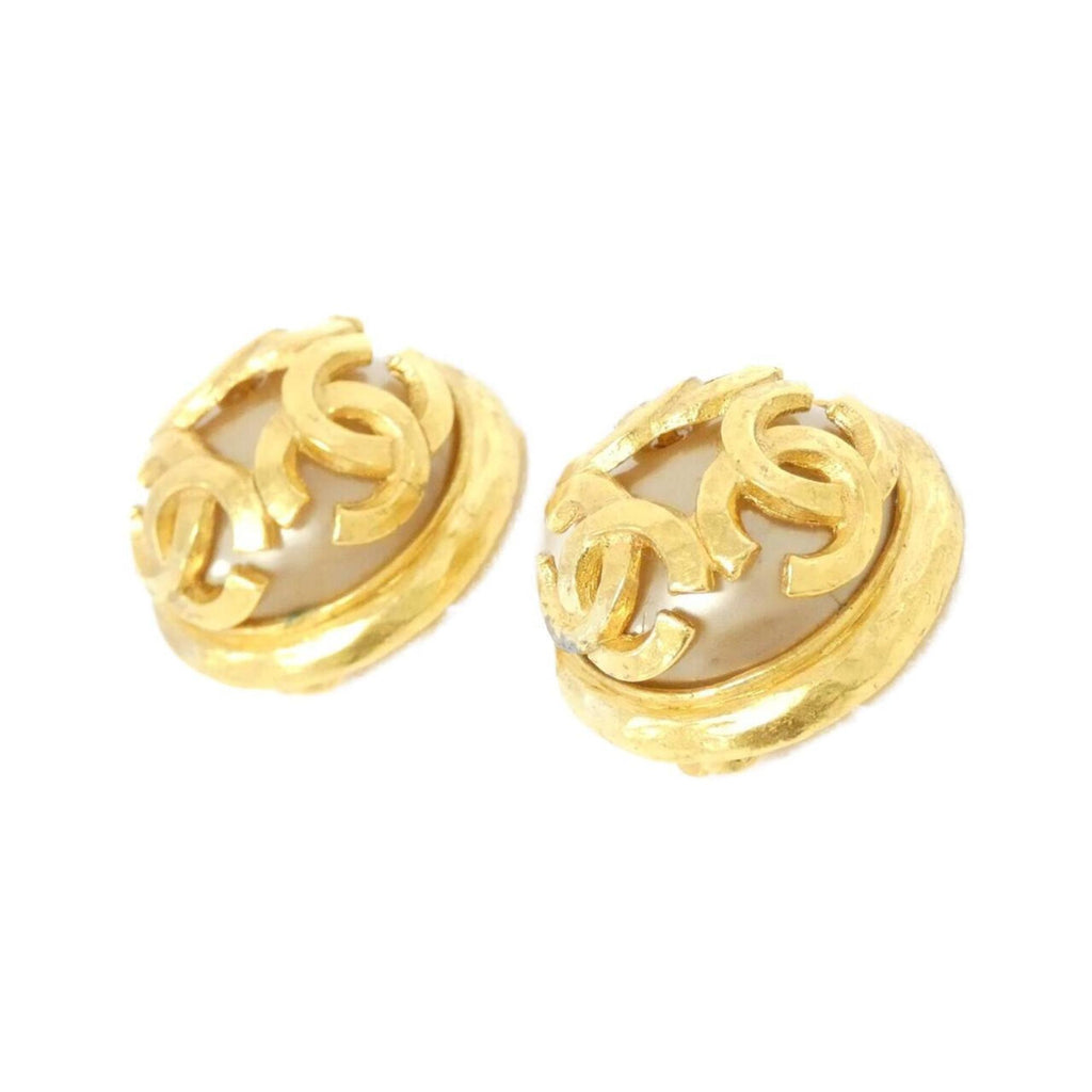 Clip-On Earrings Clip-On Gold-Tone Metal