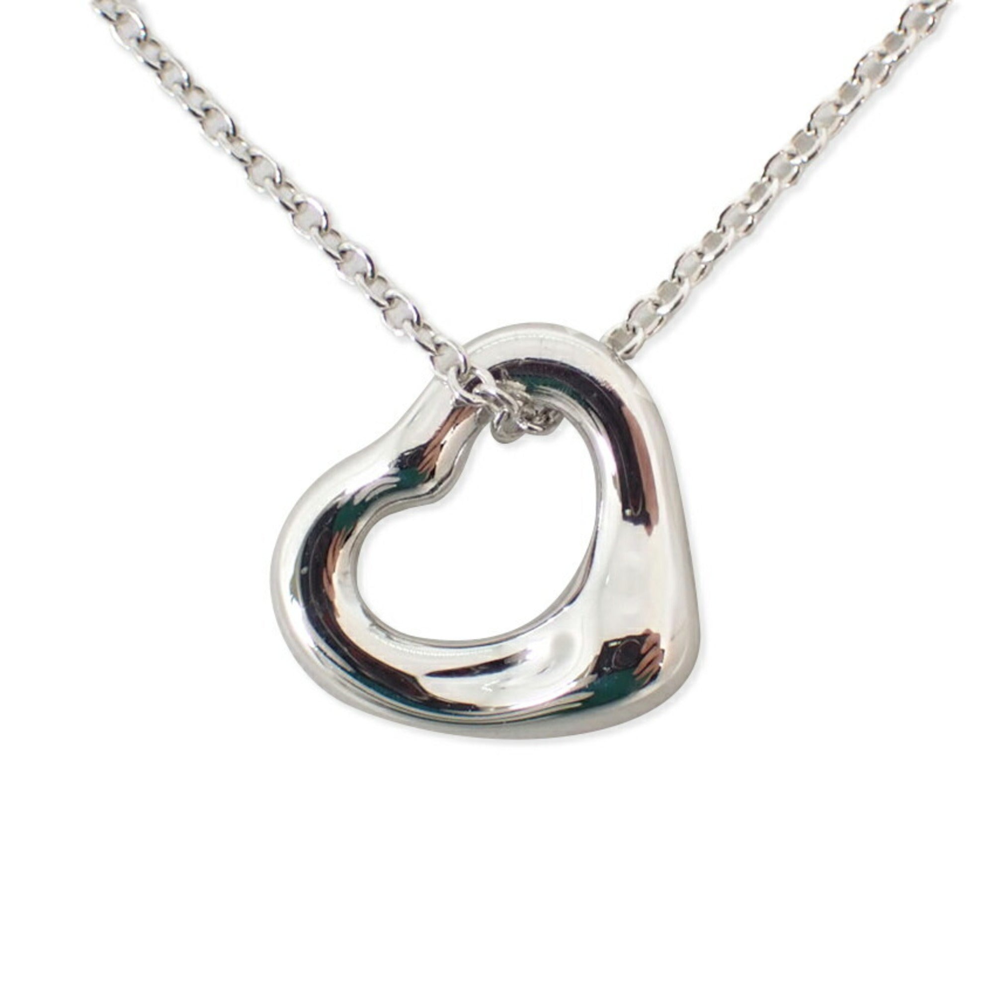 Elsa Peretti Pendant Necklace Sterling Silver 11.2mm