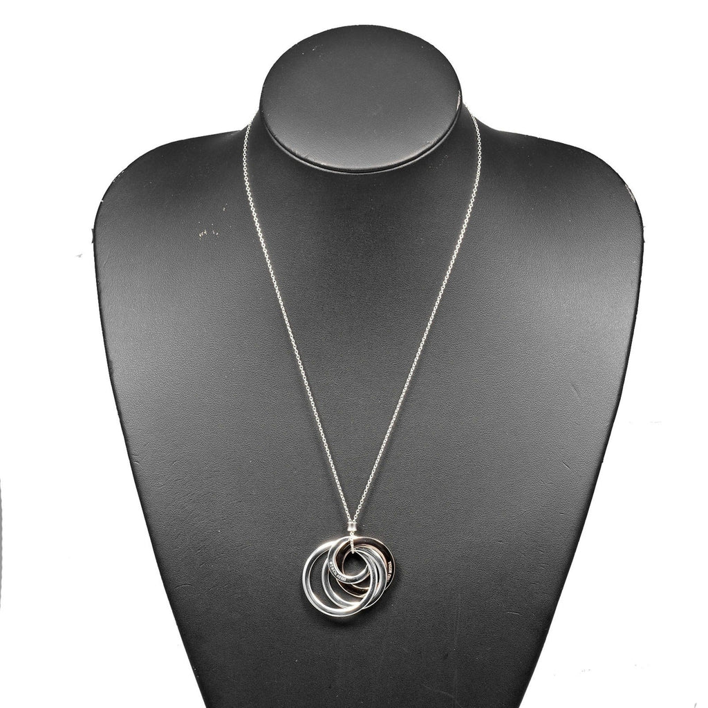 Pendant Necklace Metal and Sterling Silver