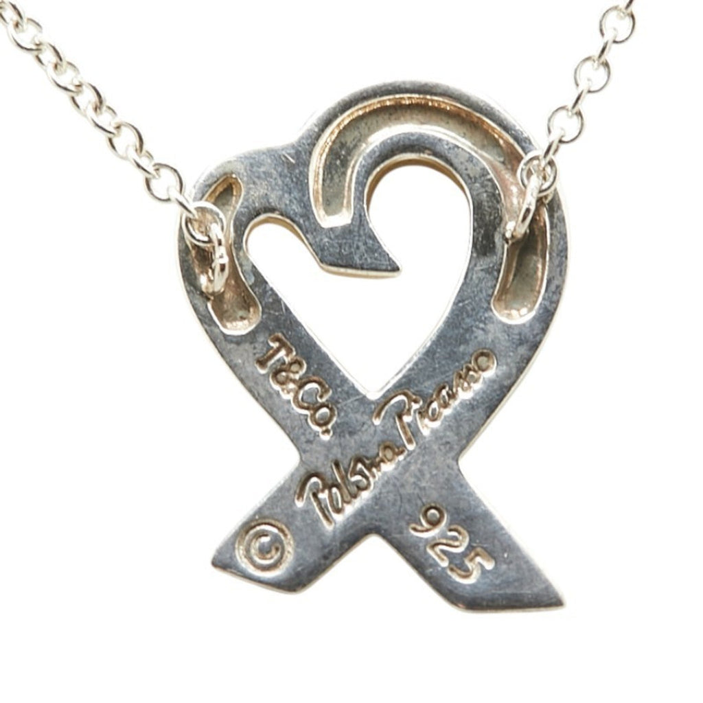 Loving Heart Pendant Necklace Sterling Silver